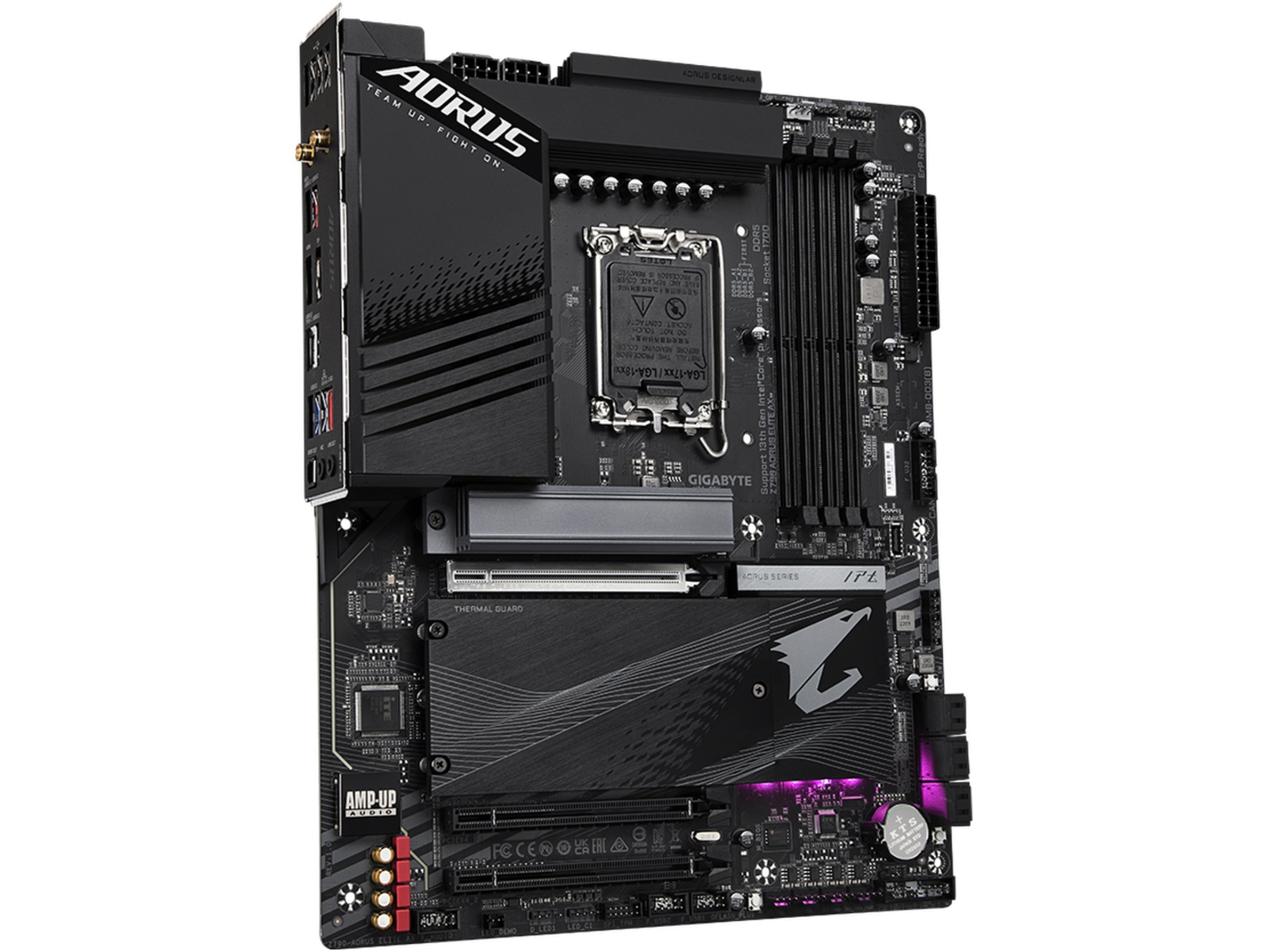 Gigabyte Z790 AORUS ELITE AX Hovedkort Intel Socket