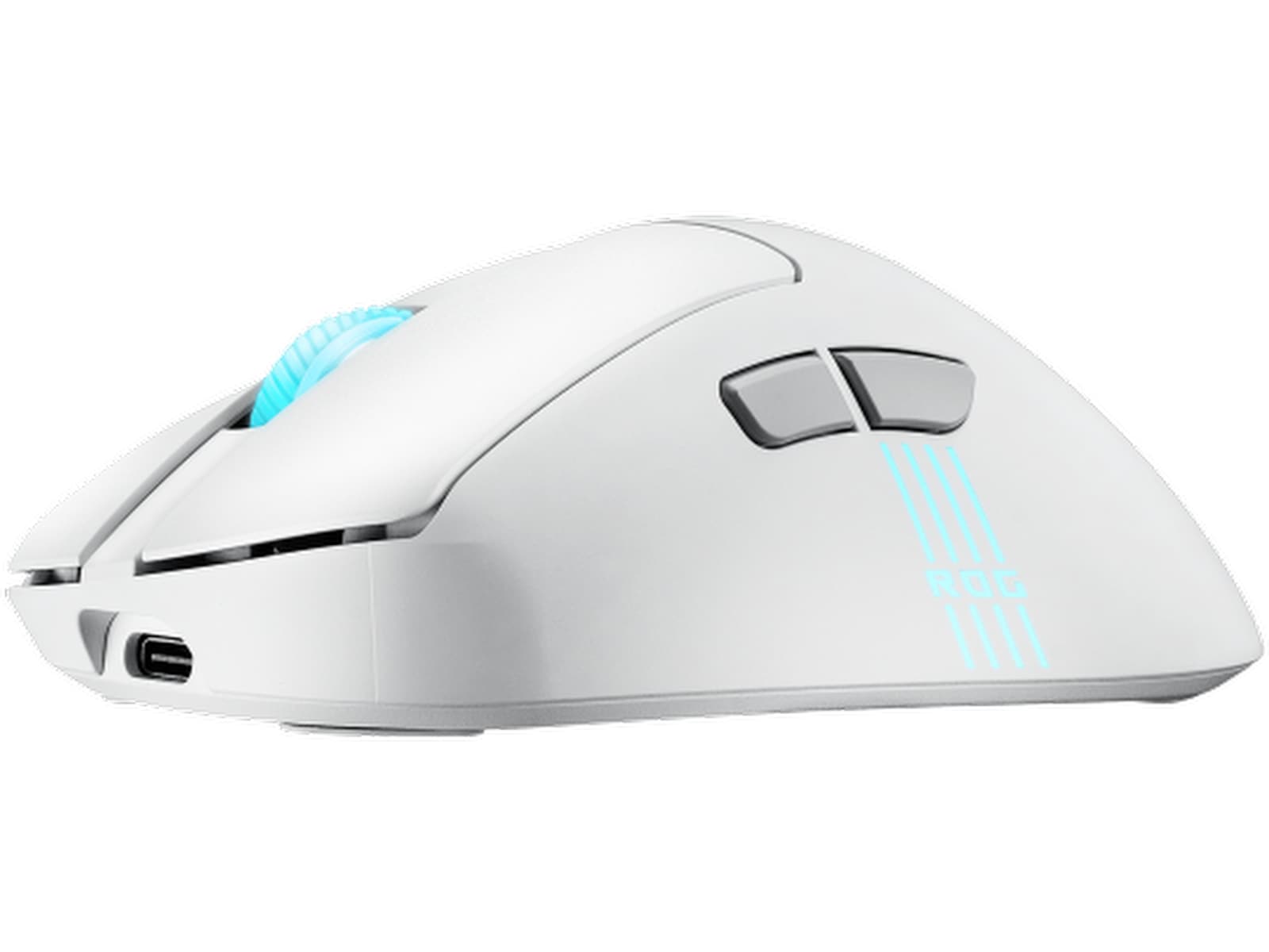 Asus ROG Keris II Origin Trådløs Gamingmus (hvit) Gamingmus