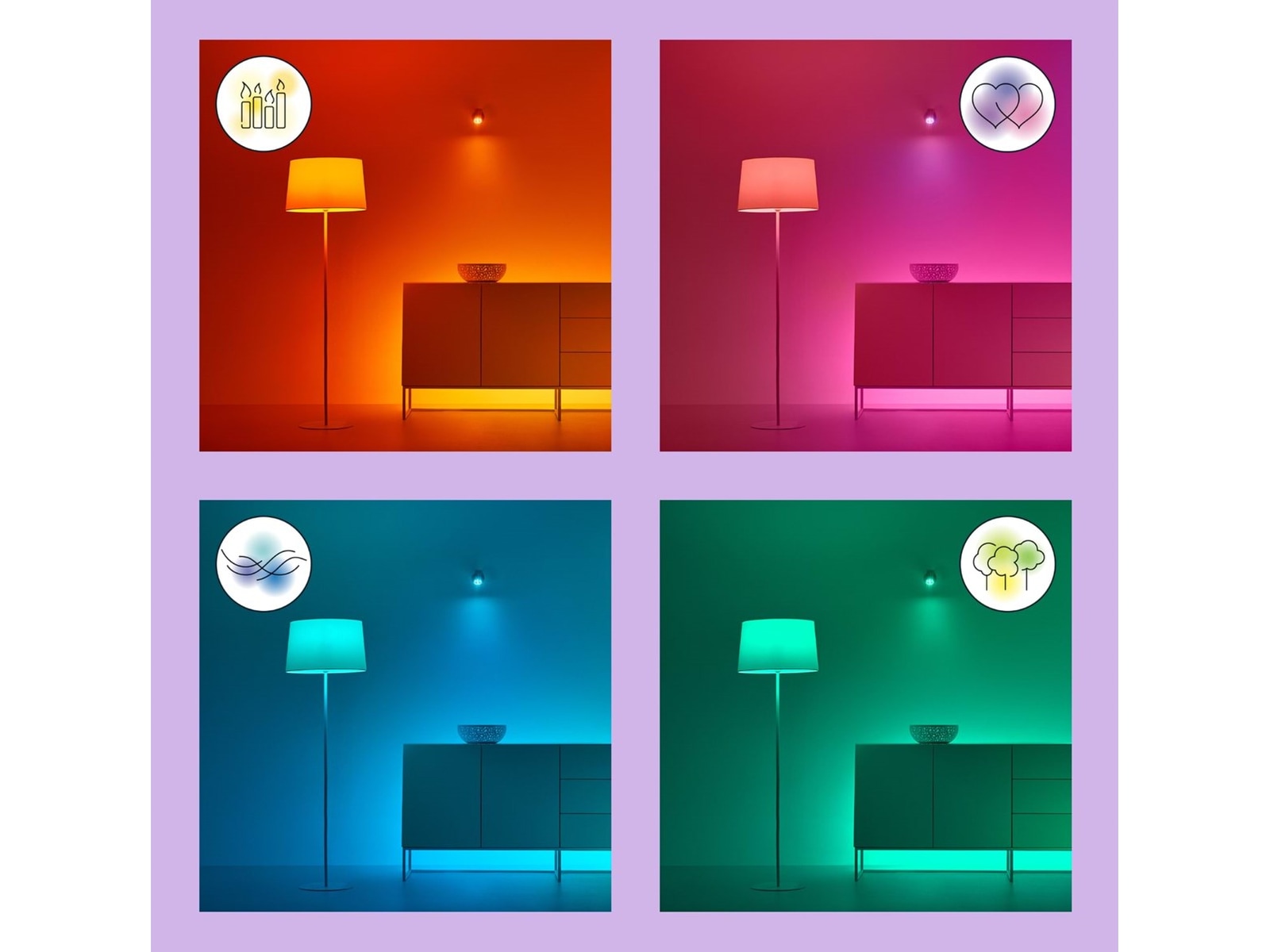 WiZ BLE spot 50w GU10 Lyspære (3-pack) Lyspærer & LED-pærer