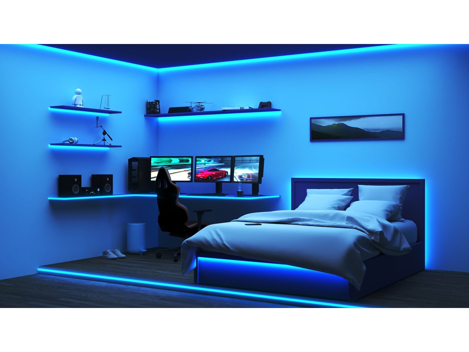 WiZ RGB Led stripe 10m Led strips & underholdning