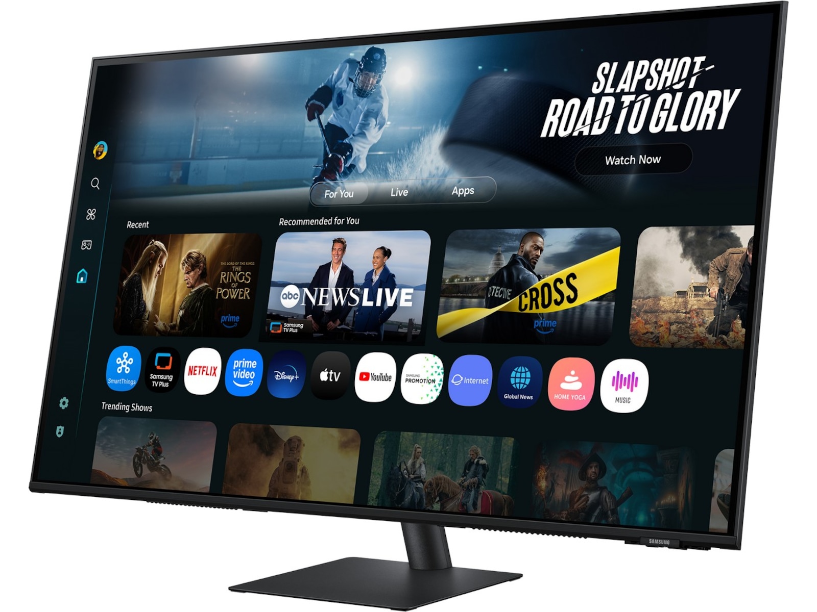 Samsung 43" 4K smartskjerm M7 43FM702 Skjermer