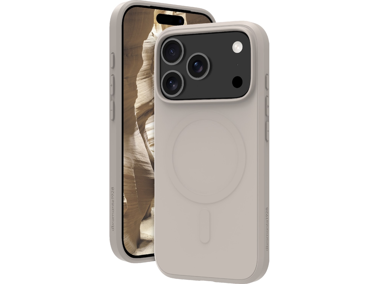 dbramante1928 iPhone 17 Pro Greenland Pro deksel (sandstone) Mobildeksel