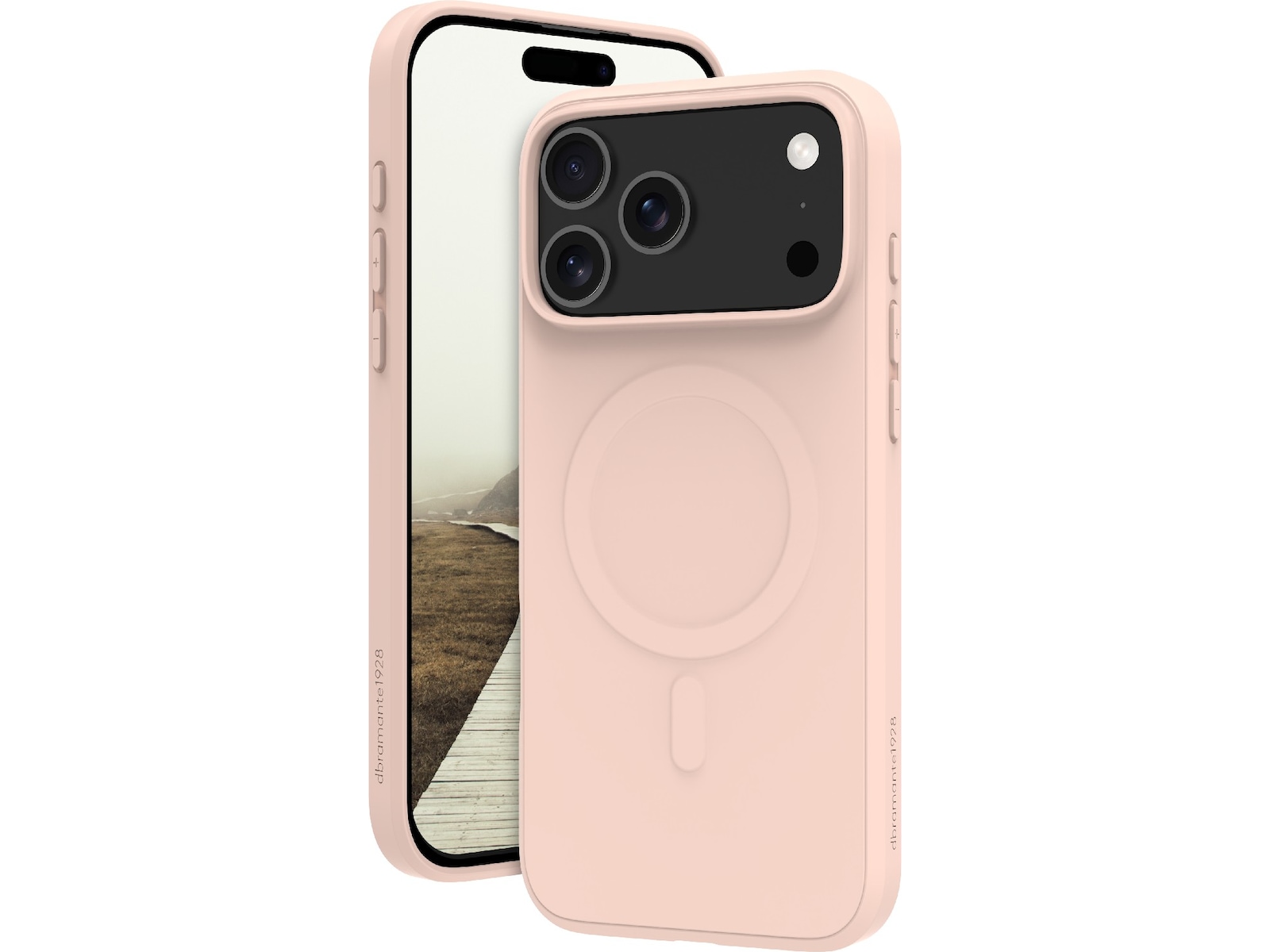 dbramante1928 iPhone 17 Pro Max Greenland Pro deksel (pink sand) Mobildeksel
