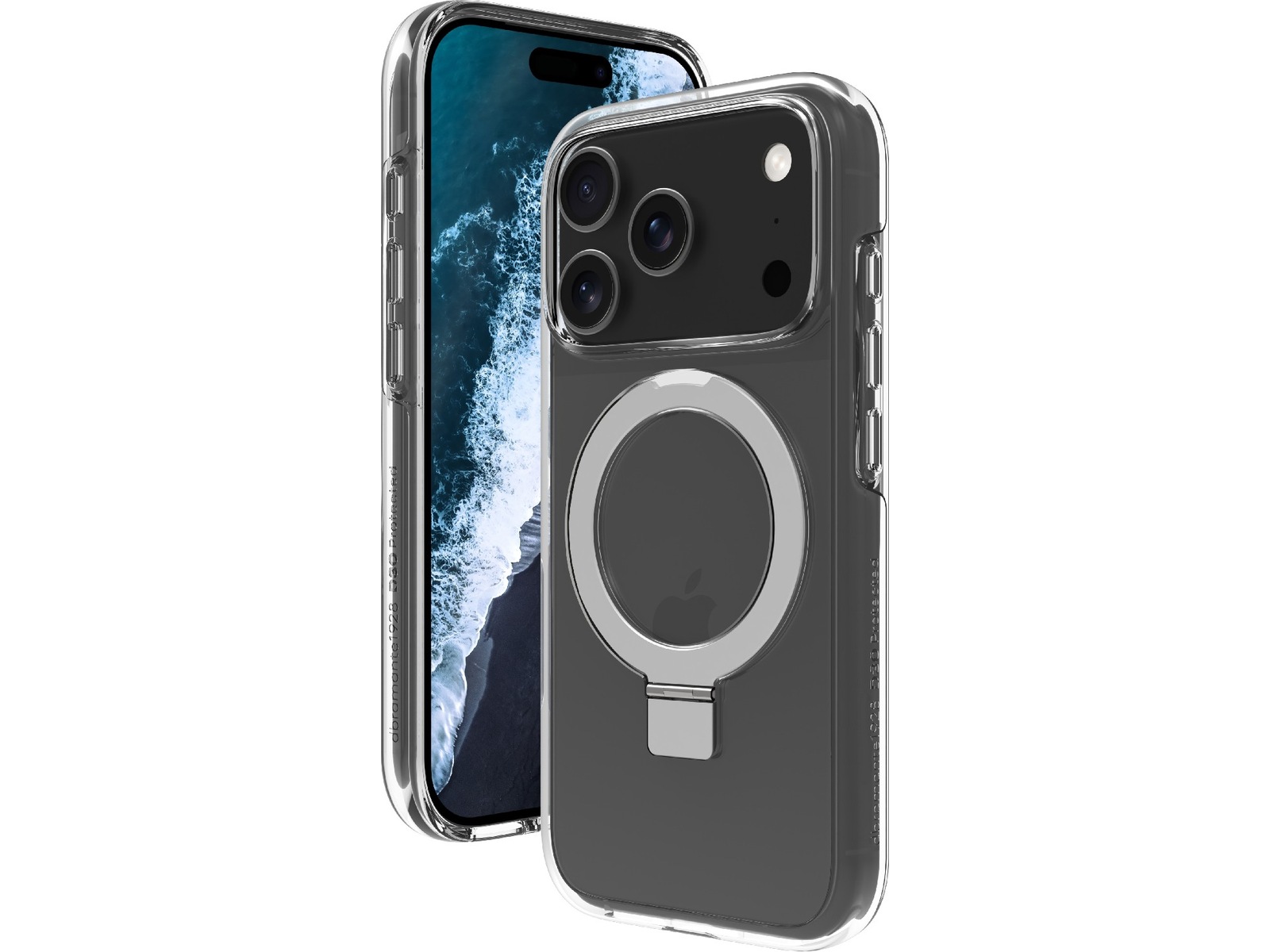 dbramante1928 iPhone 17 Pro Iceland Ultra D3O deksel (gjennomsiktig) Mobildeksel