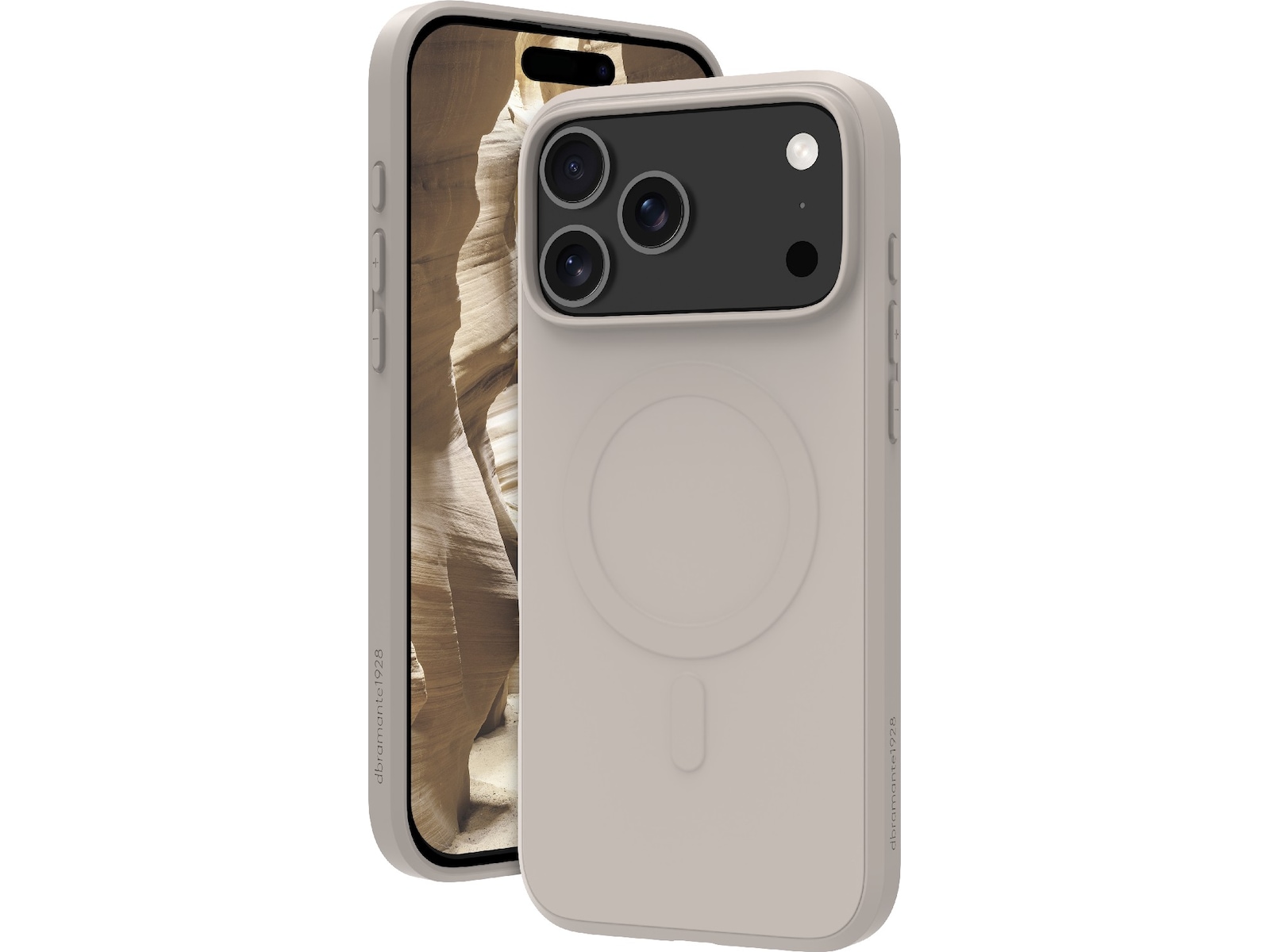 dbramante1928 iPhone 17 Pro Max Greenland Pro deksel (sandstone) Mobildeksel