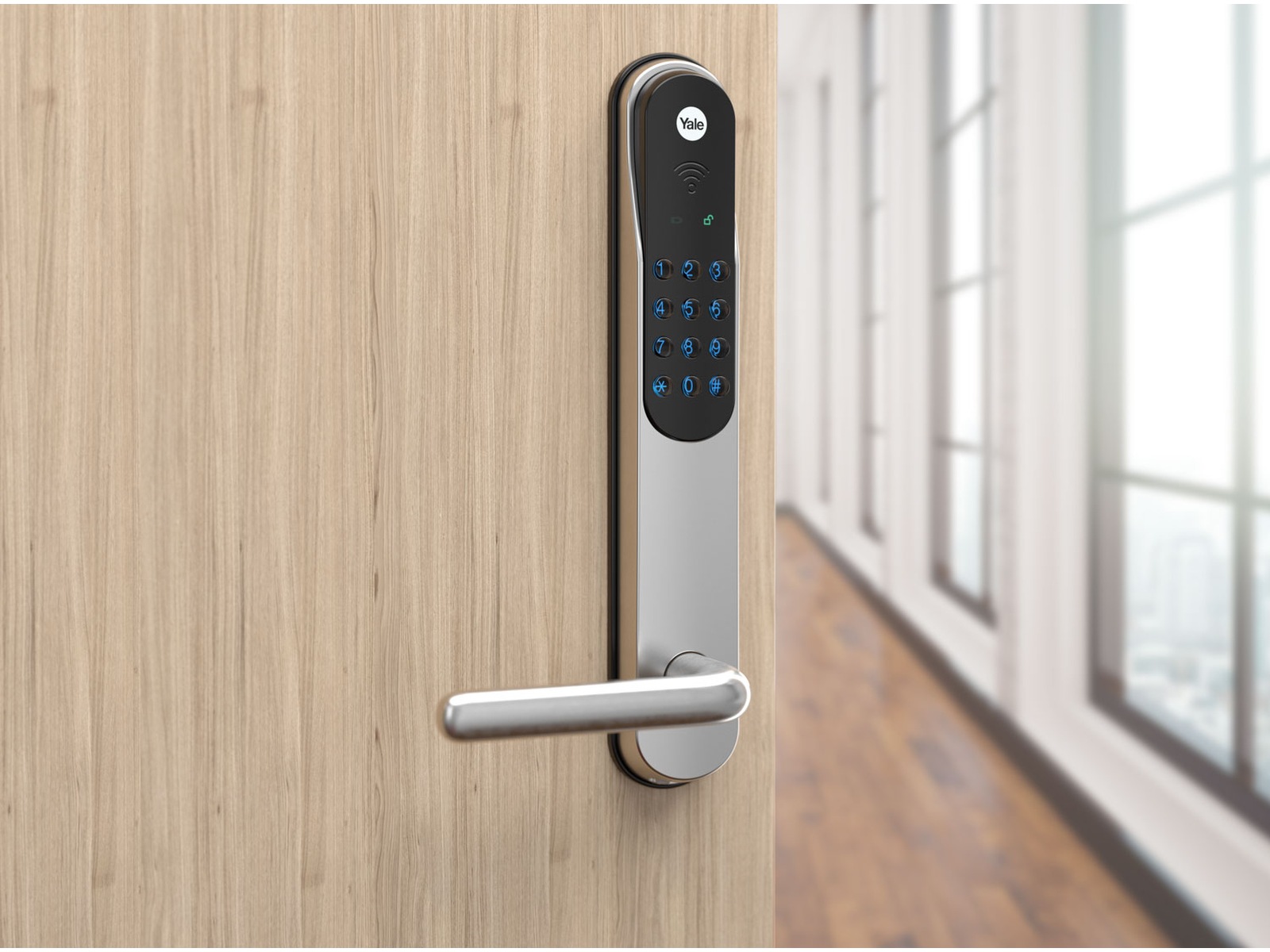 Yale Doorman Classic Home (sølv) Elektronisk dørlås