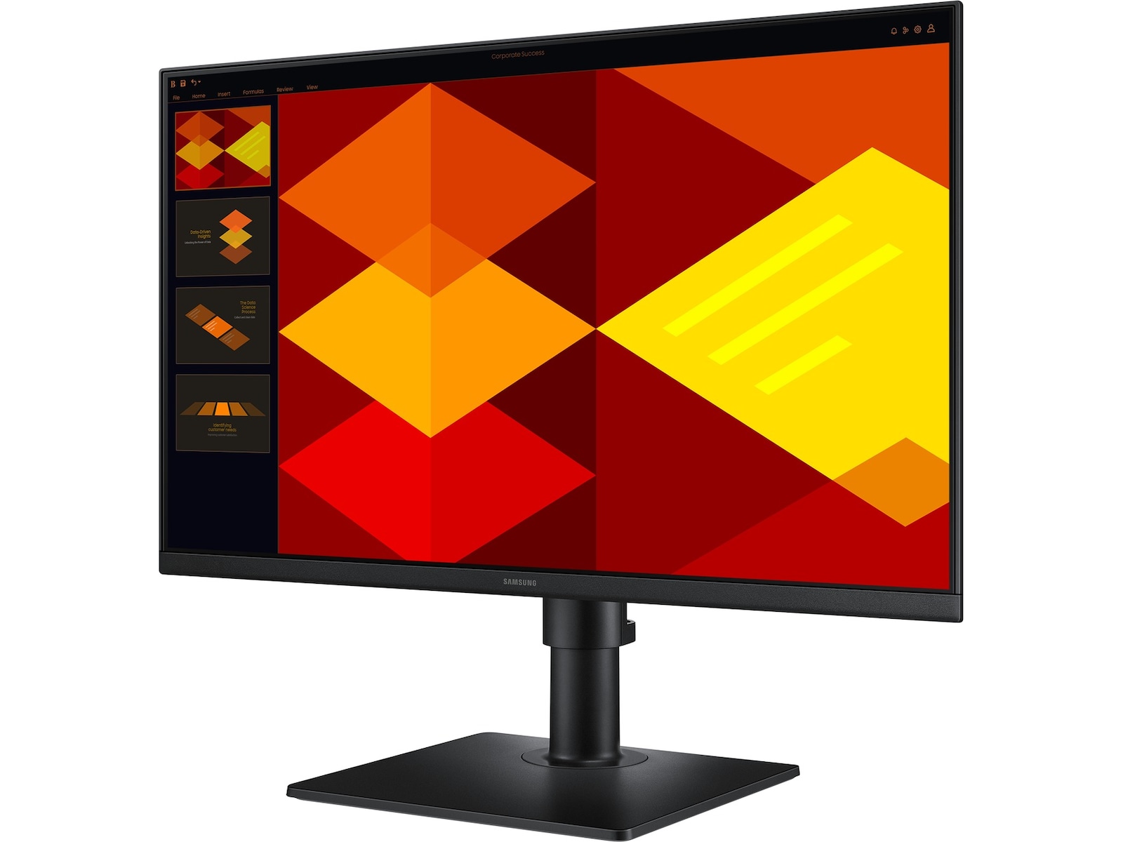Samsung 27" S4 skjerm S27D400SU Skjermer