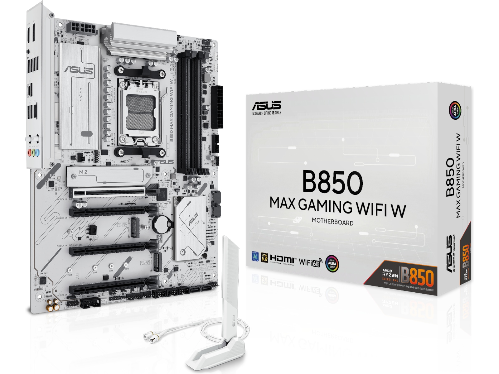 ASUS B850 MAX GAMING WIFI D5 Hovedkort AMD Socket