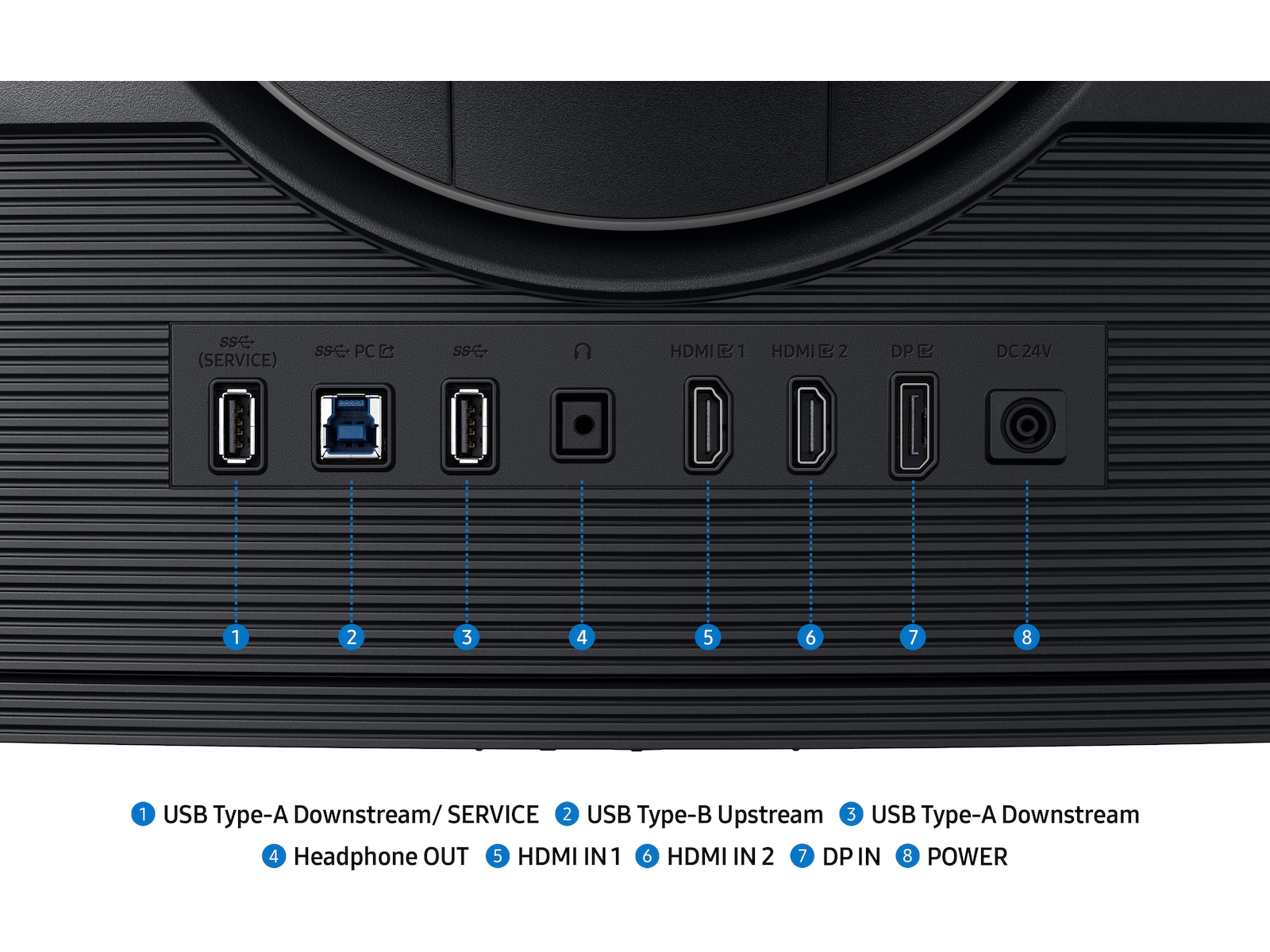 Samsung 40" curved gamingskjerm Odyssey G7 S40FG75 Gamingskjermer