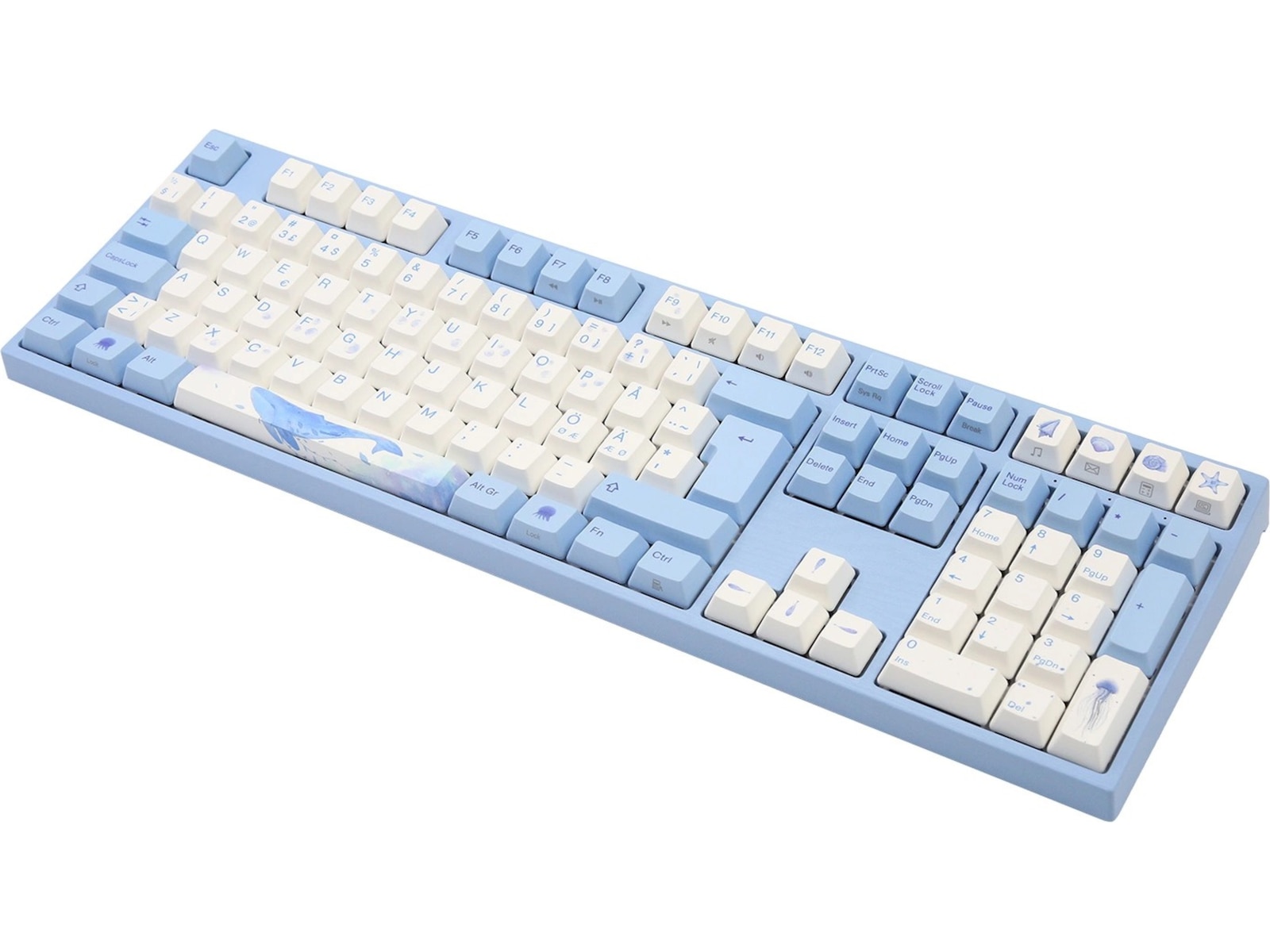 Varmilo APT109 Sea Melody V3 Trådløst Gamingtastatur (red) Gamingtastatur