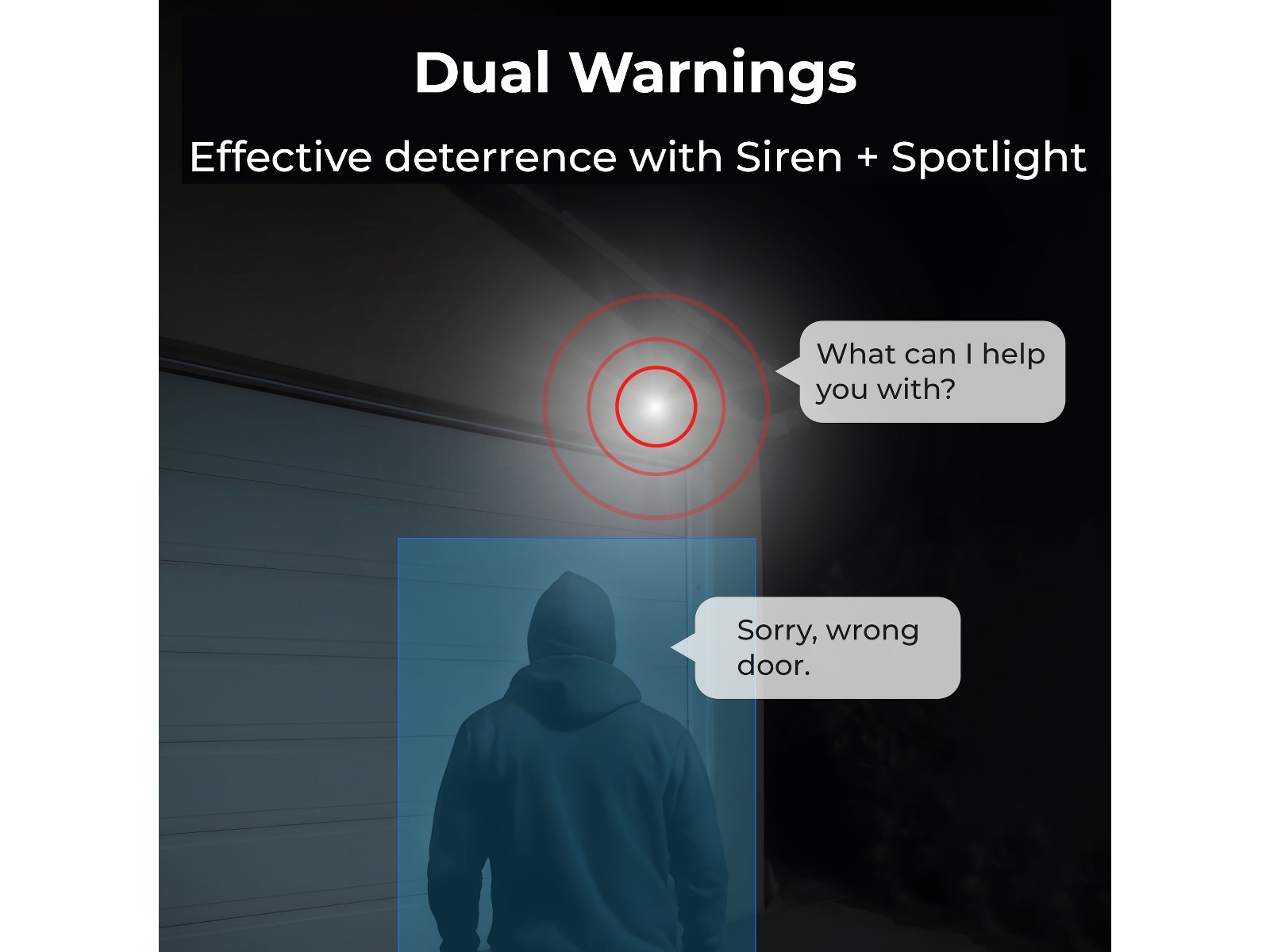 Reolink E1 Outdoor WiFi utendørs overvåkningskamera (sort) Overvåkningskameraer