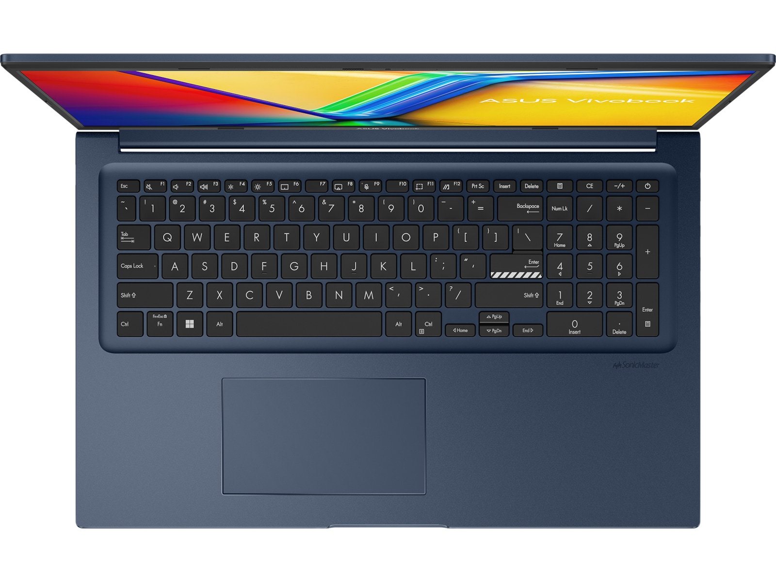 ASUS VivoBook 17 F1704VA 17,3" FHD (blå) PC - Bærbar / laptop
