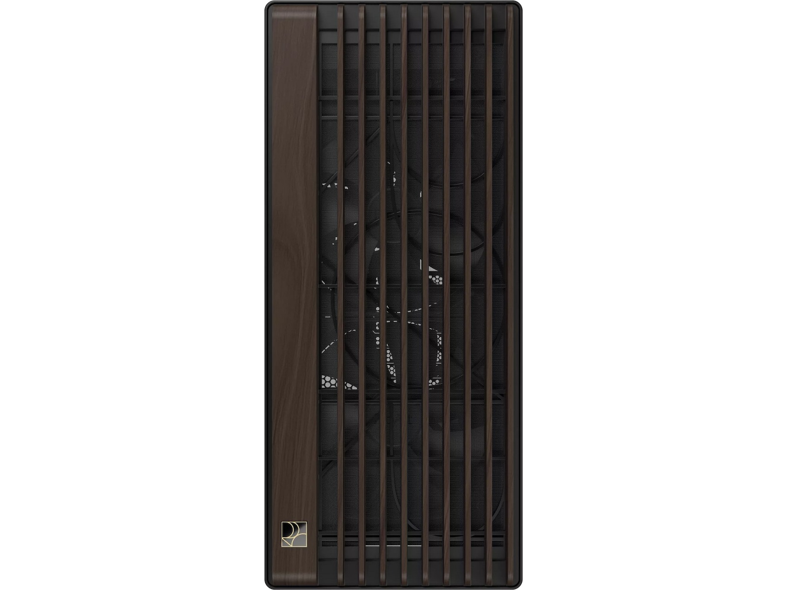 Asus PA602 PROART Walnut Wood Metal PWM Modern Mid Tower (sort) Mini/Micro/Nano tower