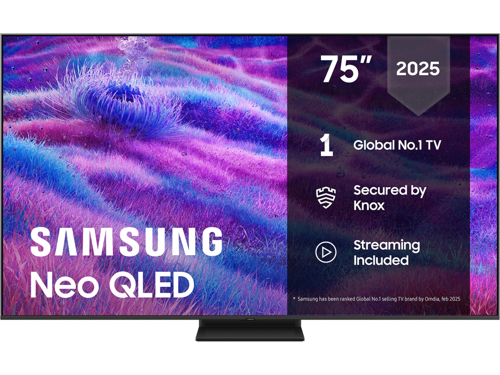 Samsung 75" QN80F Neo QLED 4K Mini LED Smart TV (2025) -B-Grade Demo TV/projektor