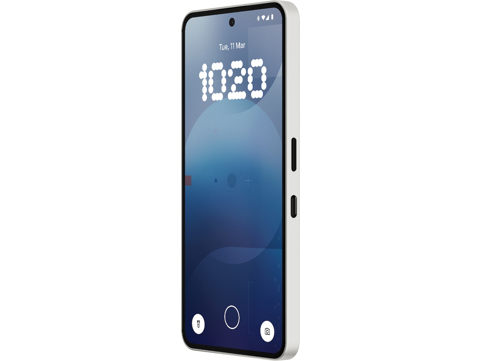 Nothing Phone (3a) 128GB (hvit) -B-Grade Demo mobiltelefoner