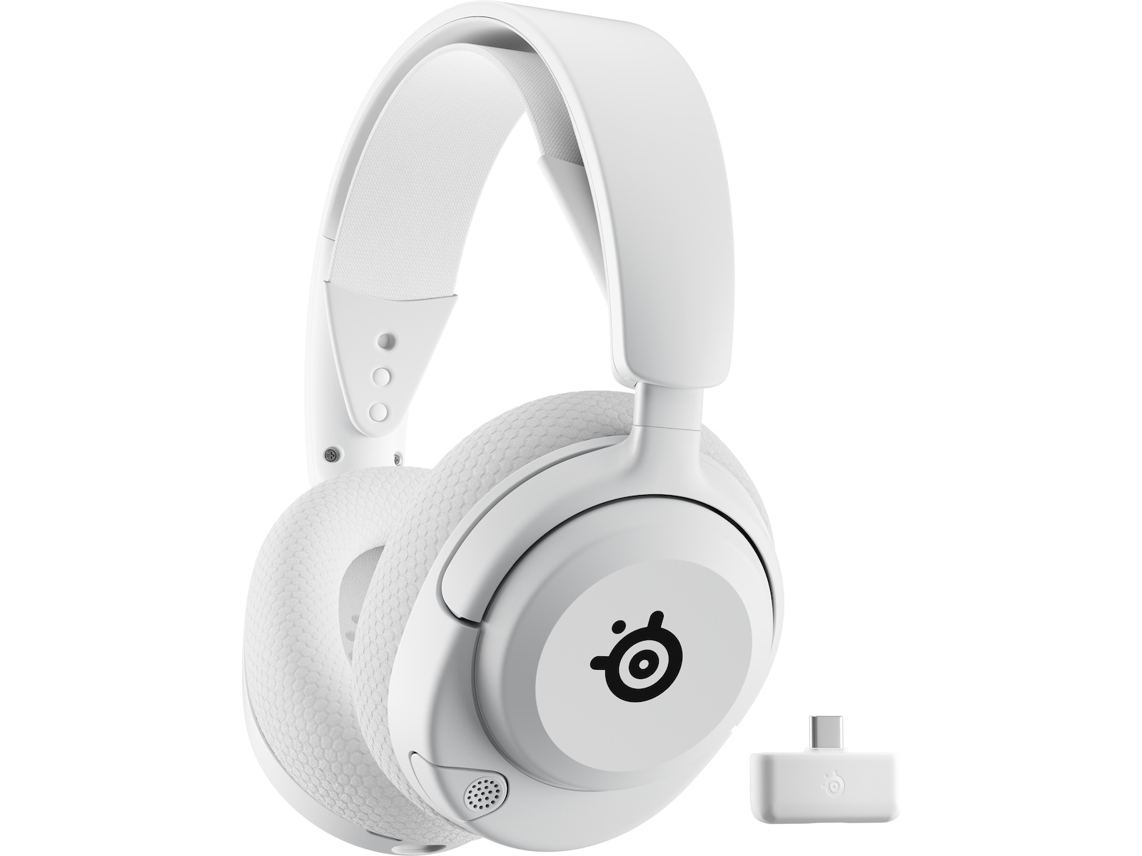 Steelseries Arctis Nova 5 gamingheadset PC (hvit) -B-Grade Demo headset