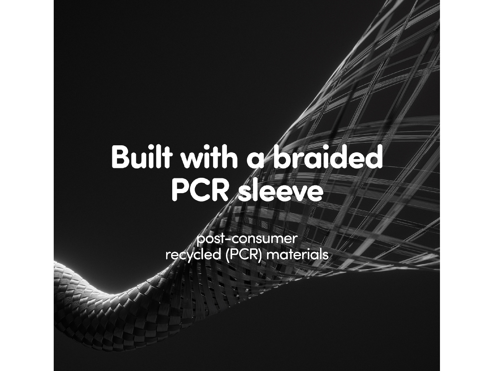 PanzerGlass Racing 240W USB-C kabel, 2m (sort) USB-kabler