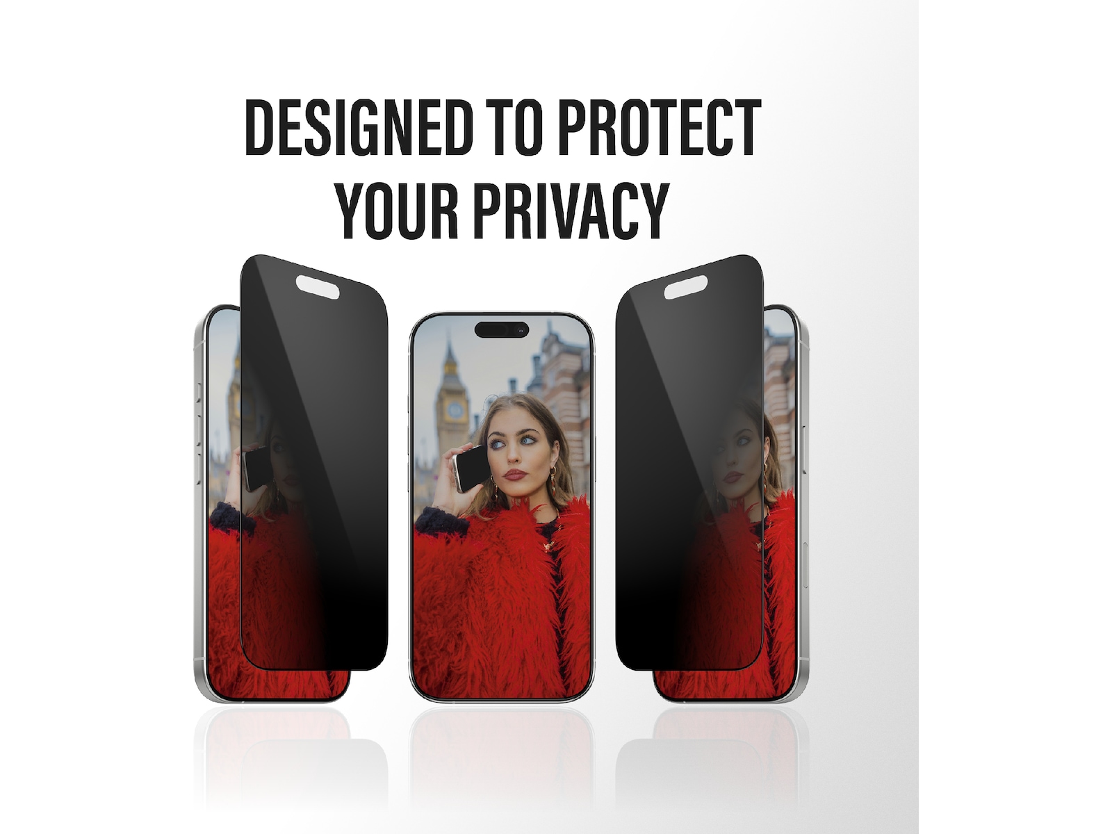 PanzerGlass iPhone 17 Pro Max 2-way Privacy Skjermbeskytter Skjermbeskytter
