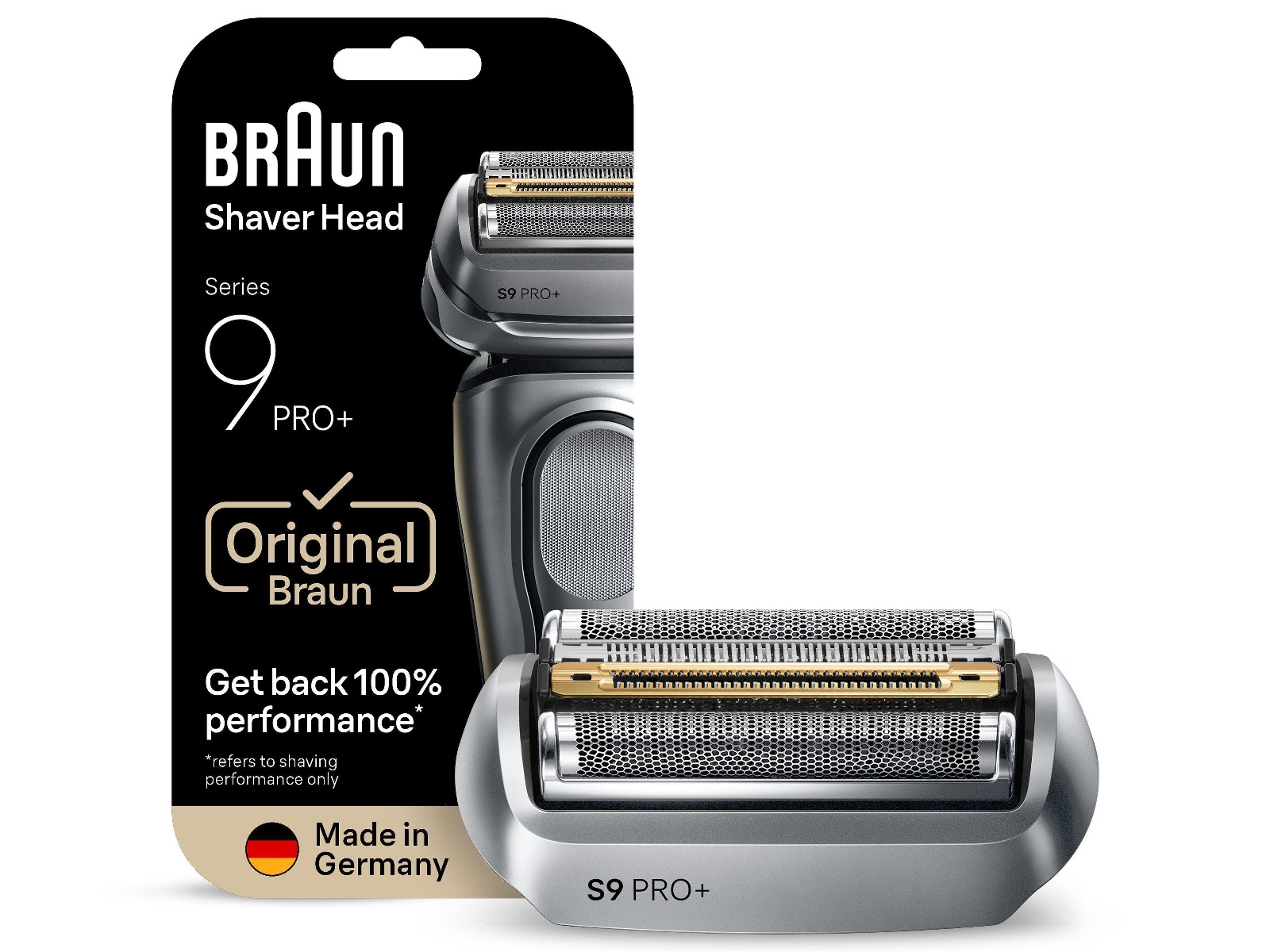 Braun Series 9 PRO+ ORIGINAL Barberhode Refill 96M Tilbehør til barbermaskiner