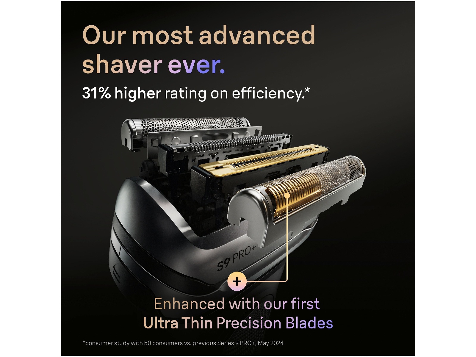 Braun Series 9 PRO+ ORIGINAL Barberhode Refill 96M Tilbehør til barbermaskiner