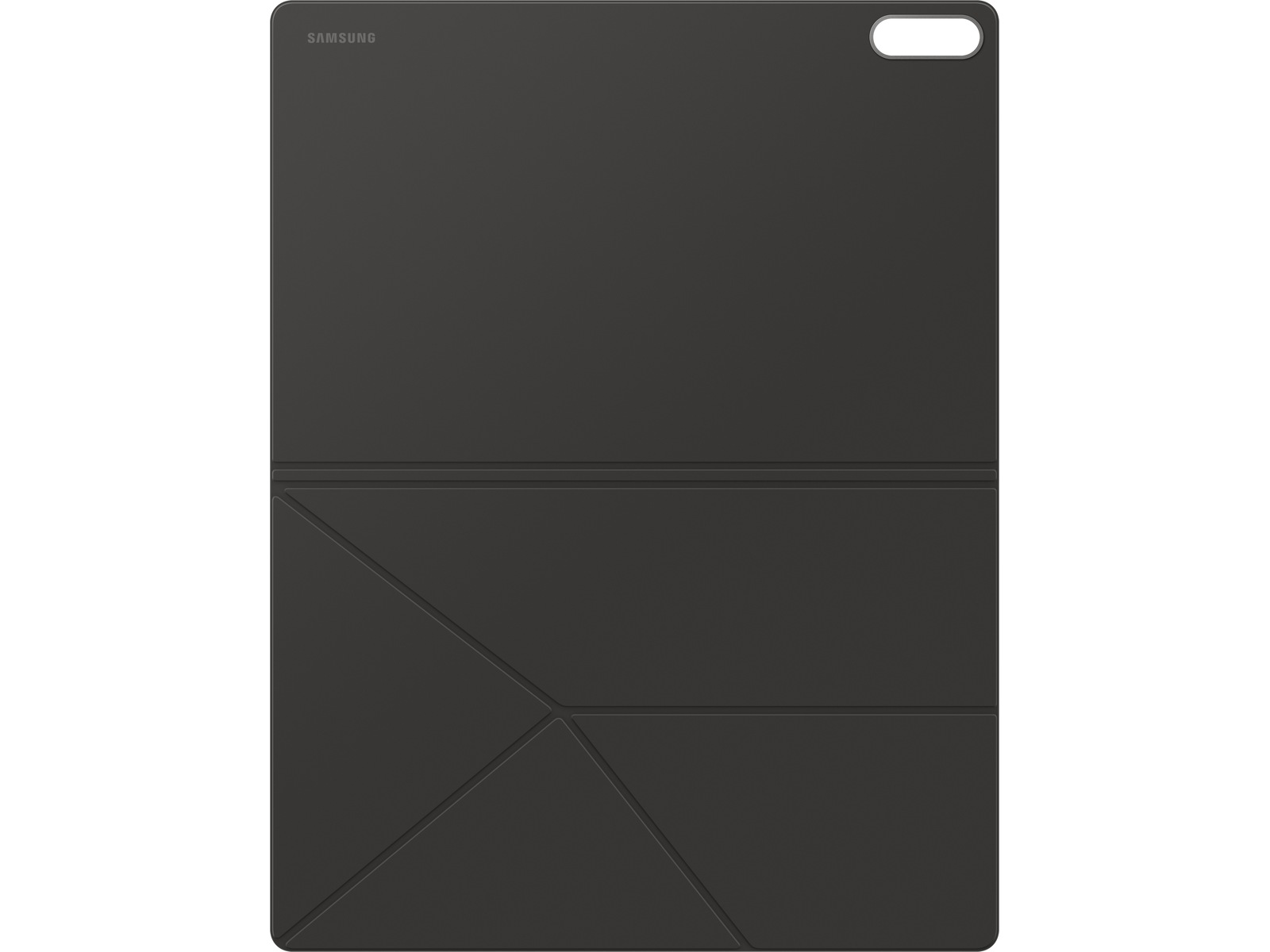 Samsung Galaxy Tab S11 Ultra Smart Book Cover (sort) Foliodeksel med sammenleggbart stativ, portrett og landskap
