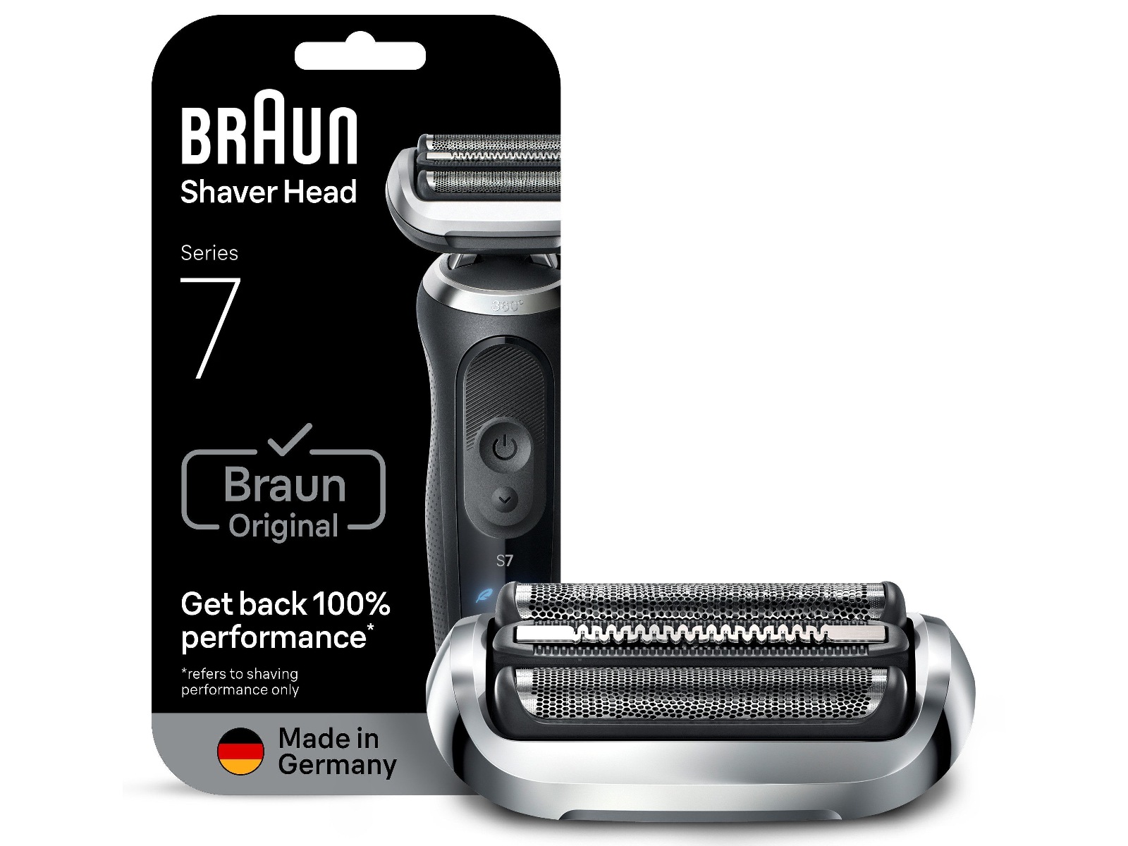 Braun Series 7 Barberhode-Refill 74S Tilbehør til barbermaskiner