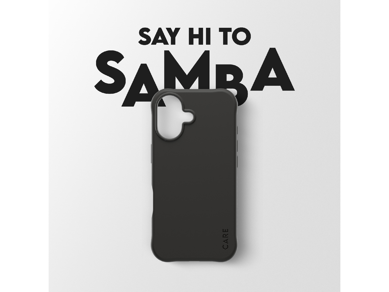 PanzerGlass CARE iPhone 17 Samba Hardcase deksel (sort) Mobildeksel