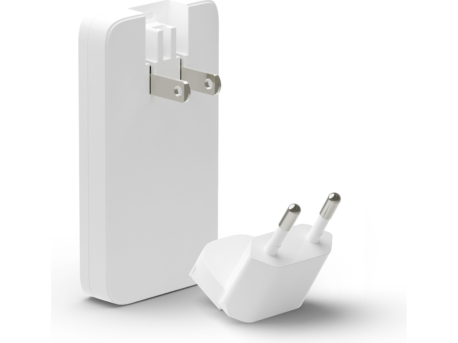 dbramante1928 re-charge Pro EU/US Slim Vegglader (hvit) Mobilladere