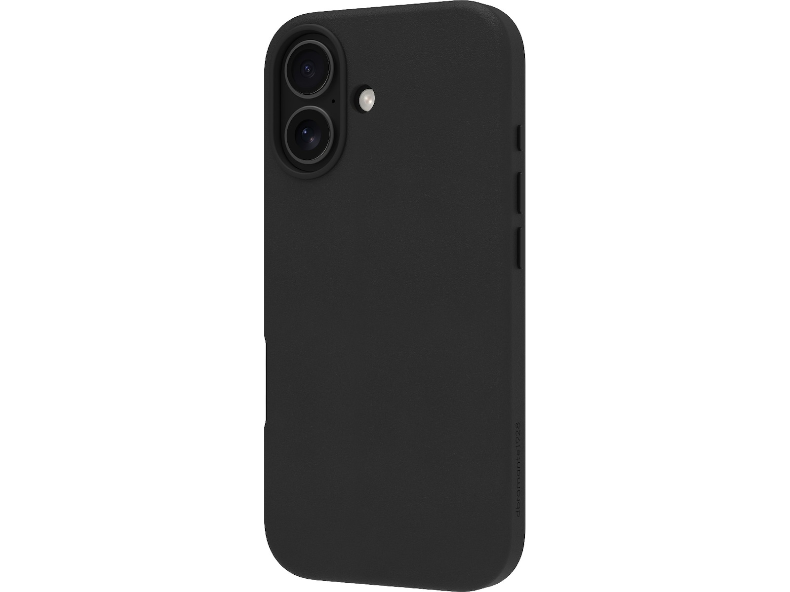 dbramante1928 iPhone 17 Roskilde skinndeksel (sort) Mobildeksel