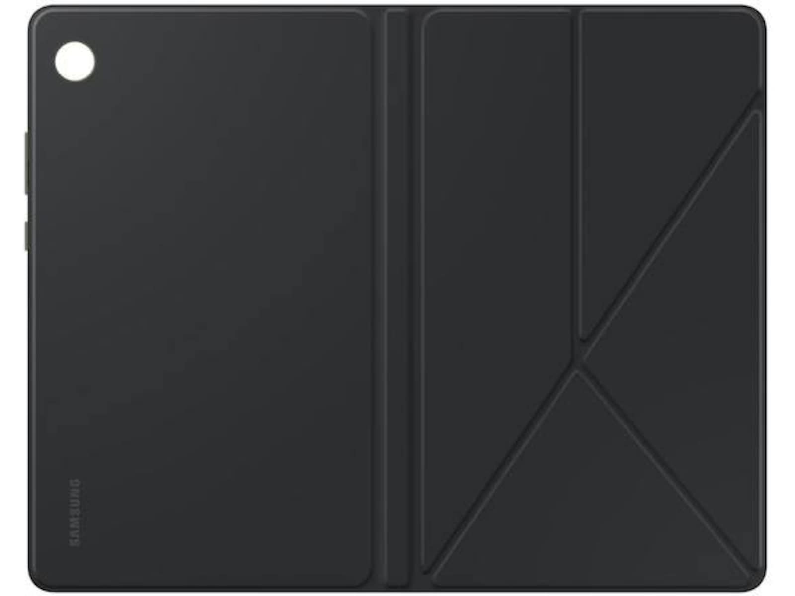 Samsung Galaxy Tab A11 Book Cover (sort) Flipdeksel, slankt design med stativfunksjon