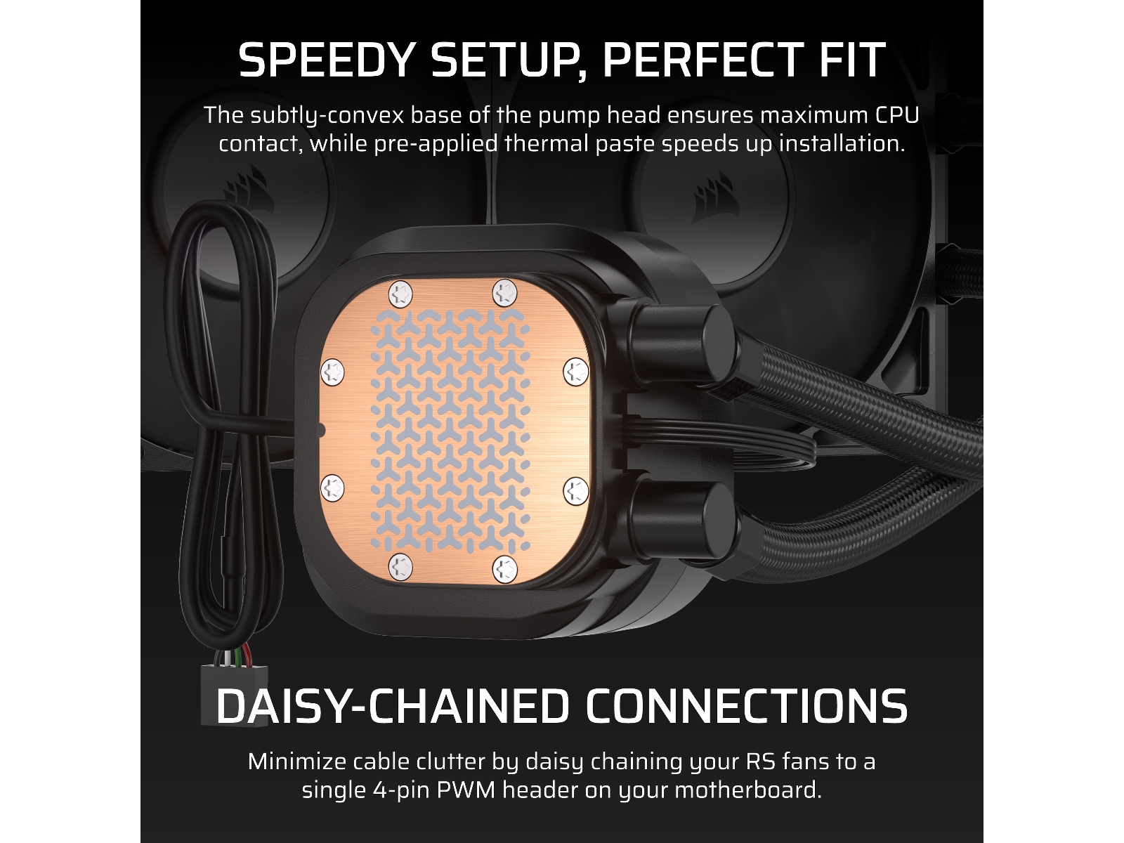 Corsair Nautilus 360 RS LCD Kjøler (sort) CPU - Vannkjøling