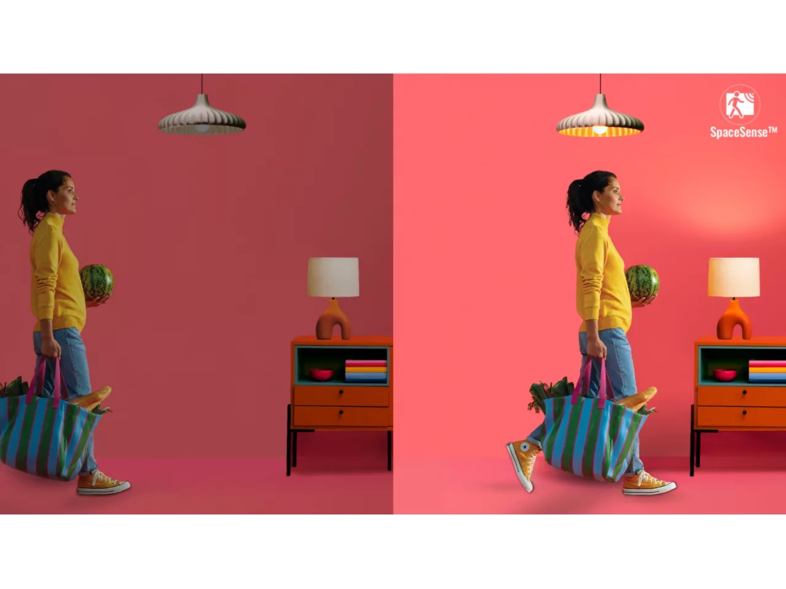 WiZ Klar 40W ST64 E27 RGB Lyspære Lyspærer & LED-pærer