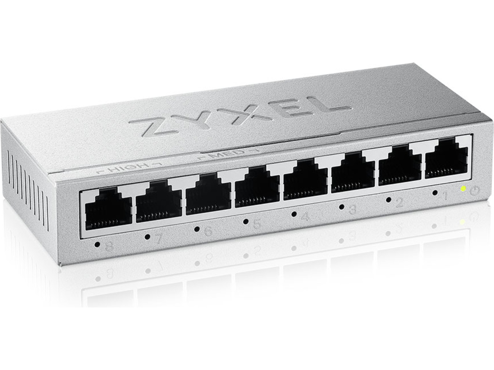 Zyxel GS-108B v5 Switch 8-Port, Unmanaged, Gigabit