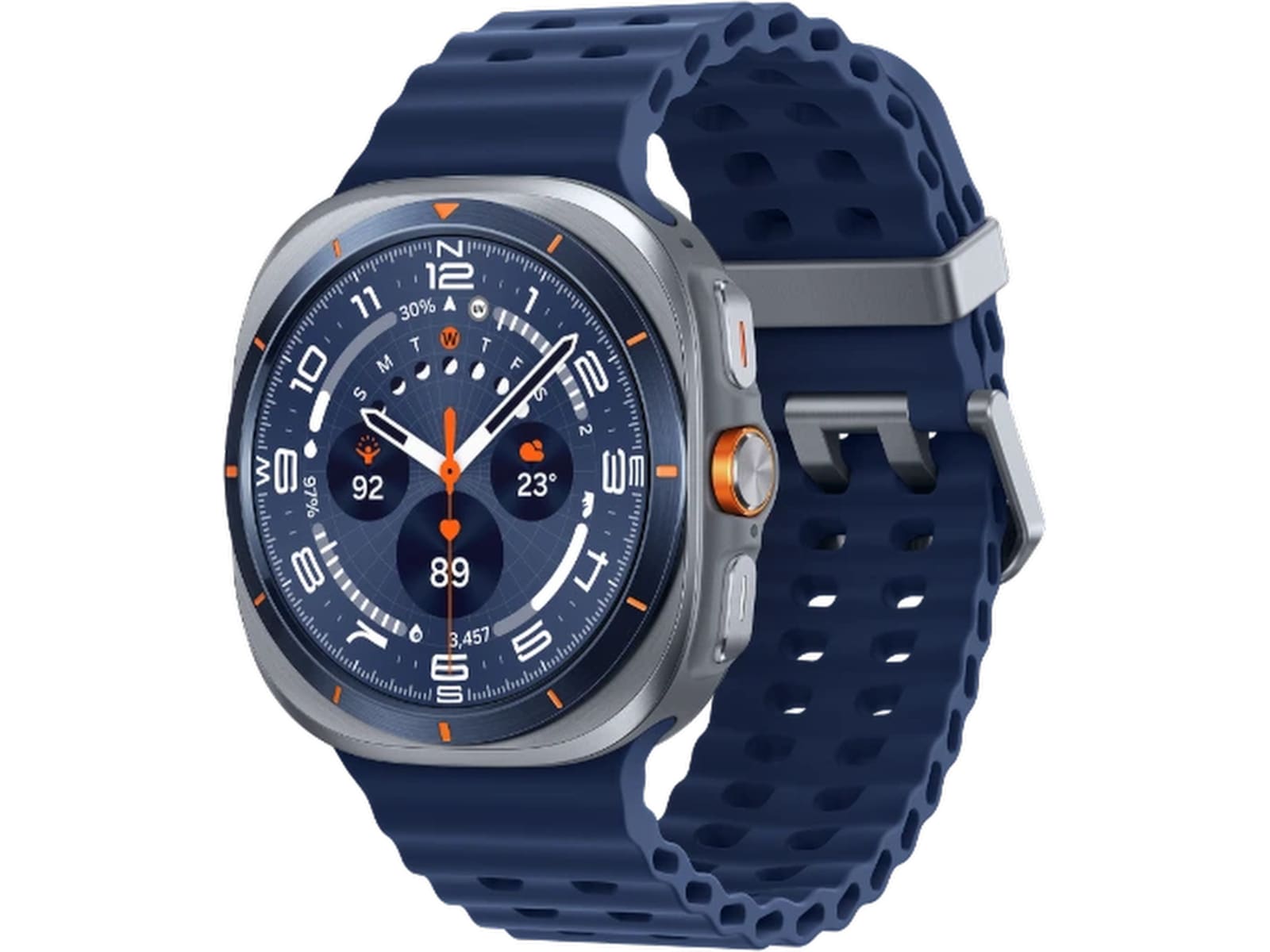 Samsung Galaxy Watch Ultra 2025 47mm GPS (titanium blue) -B-Grade Demo klokker