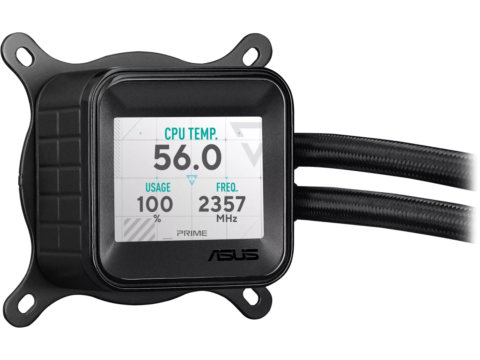 Asus Prime LC 360 ARGB LCD Kjøler (sort) CPU - Vannkjøling