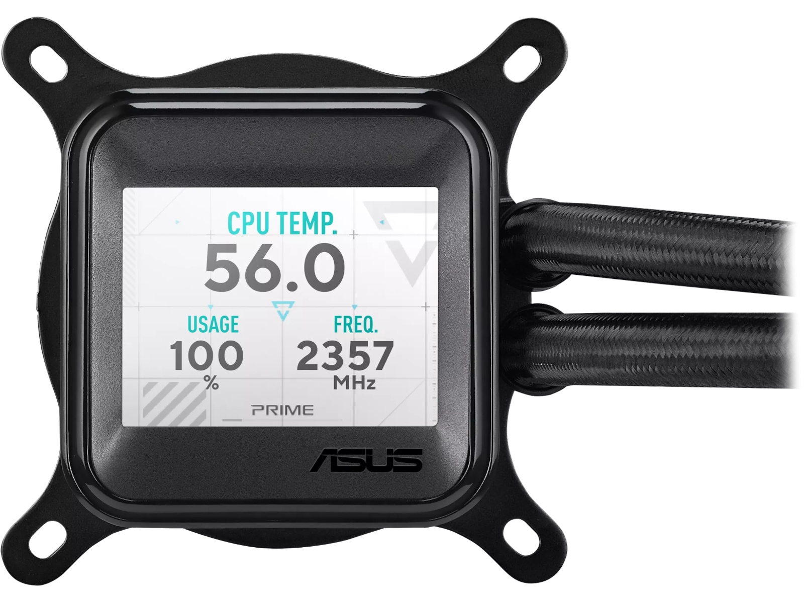 Asus Prime LC 360 ARGB LCD Kjøler (sort) CPU - Vannkjøling