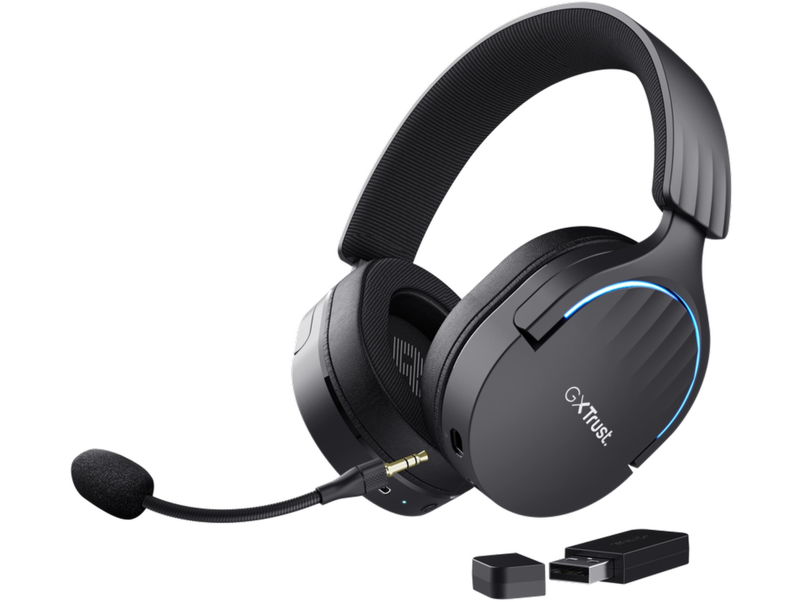 Trust GXT 491 Fayzo Trådløst gaming headset (sort) Gamingheadset