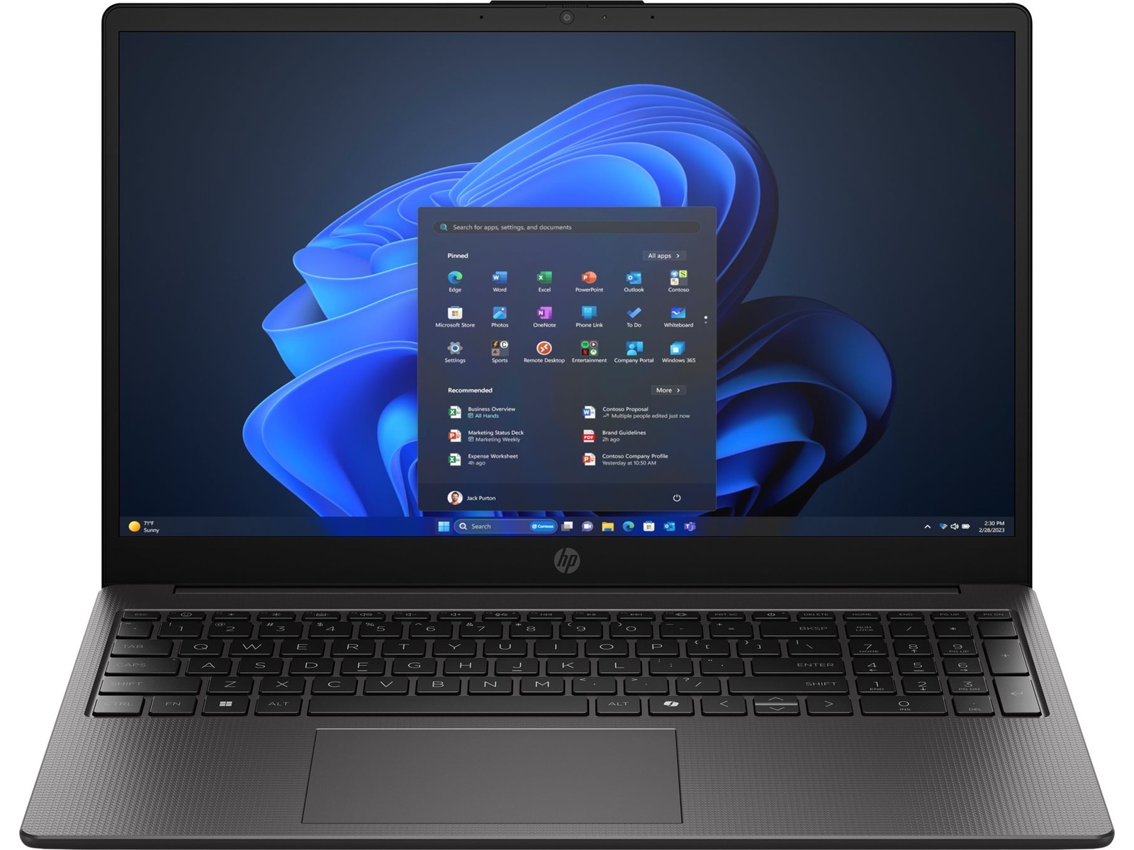HP 250R G10 15,6" Full HD Intel Graphics, Core 5 120U, 16 GB RAM, 512 GB SSD, Windows 11 Pro