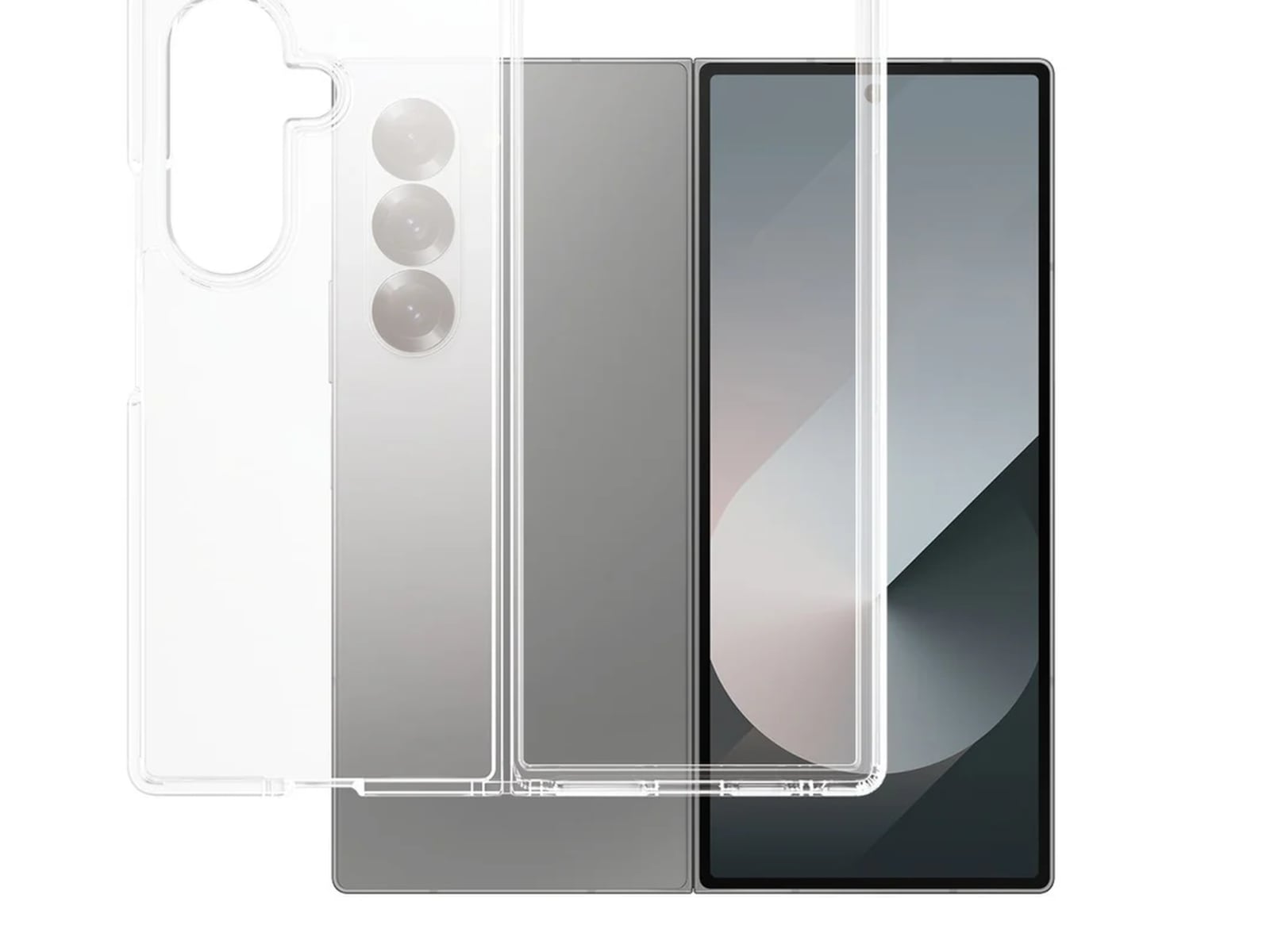 PanzerGlass CARE Galaxy Z Fold7 Urban Combat deksel (gjennomsiktig) Mobildeksel