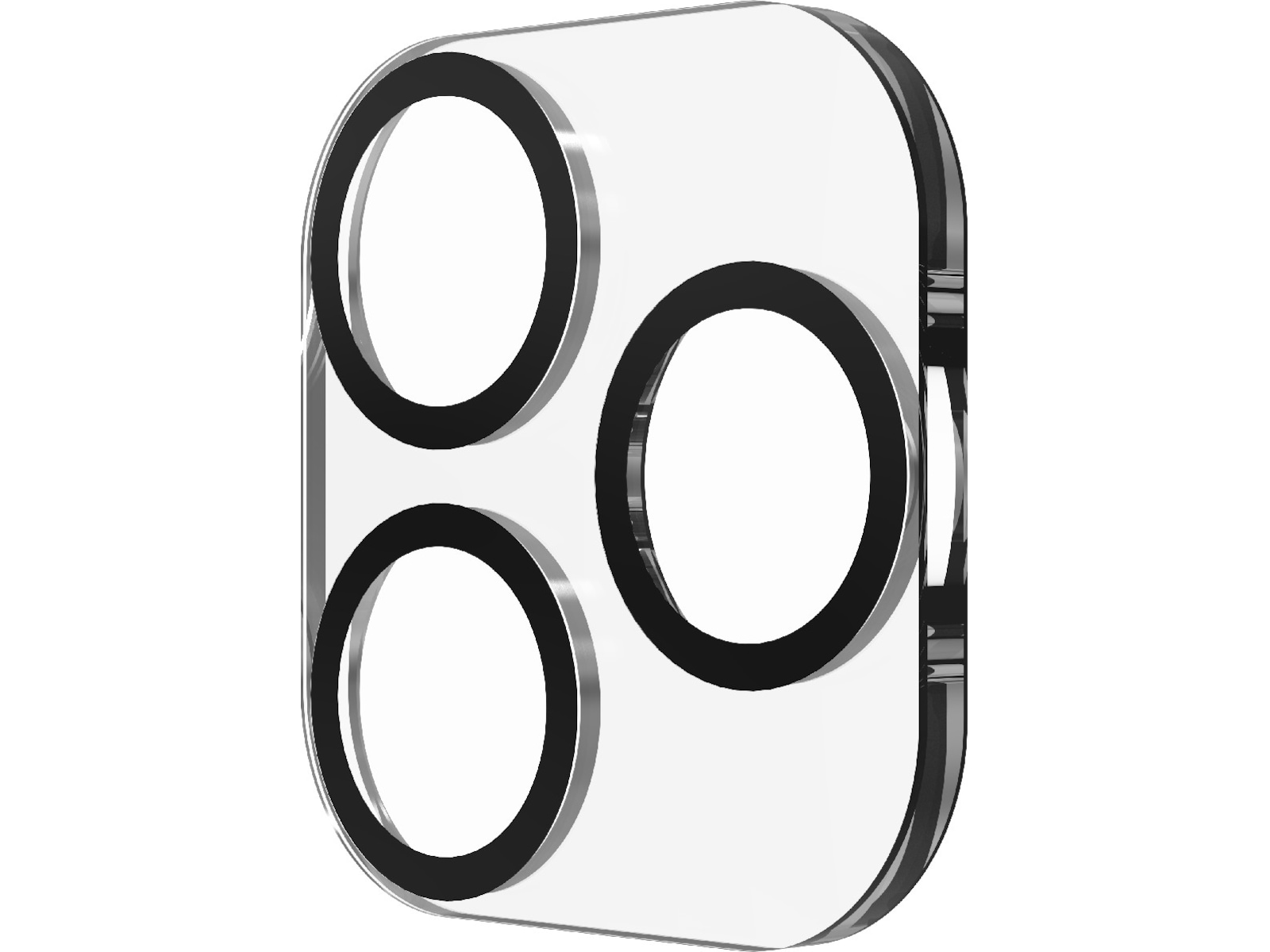 InvisibleShield Glass Elite iPhone 17 Pro/Pro Max Linsebeskytter (sort) Skjermbeskytter