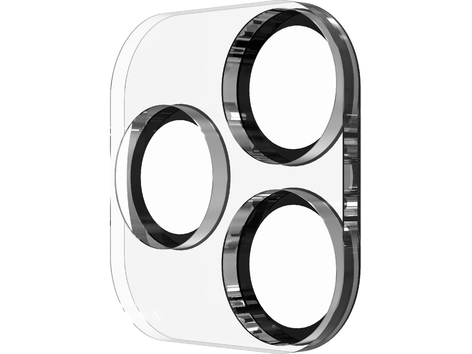 InvisibleShield Glass Elite iPhone 17 Pro/Pro Max Linsebeskytter (sort) Skjermbeskytter