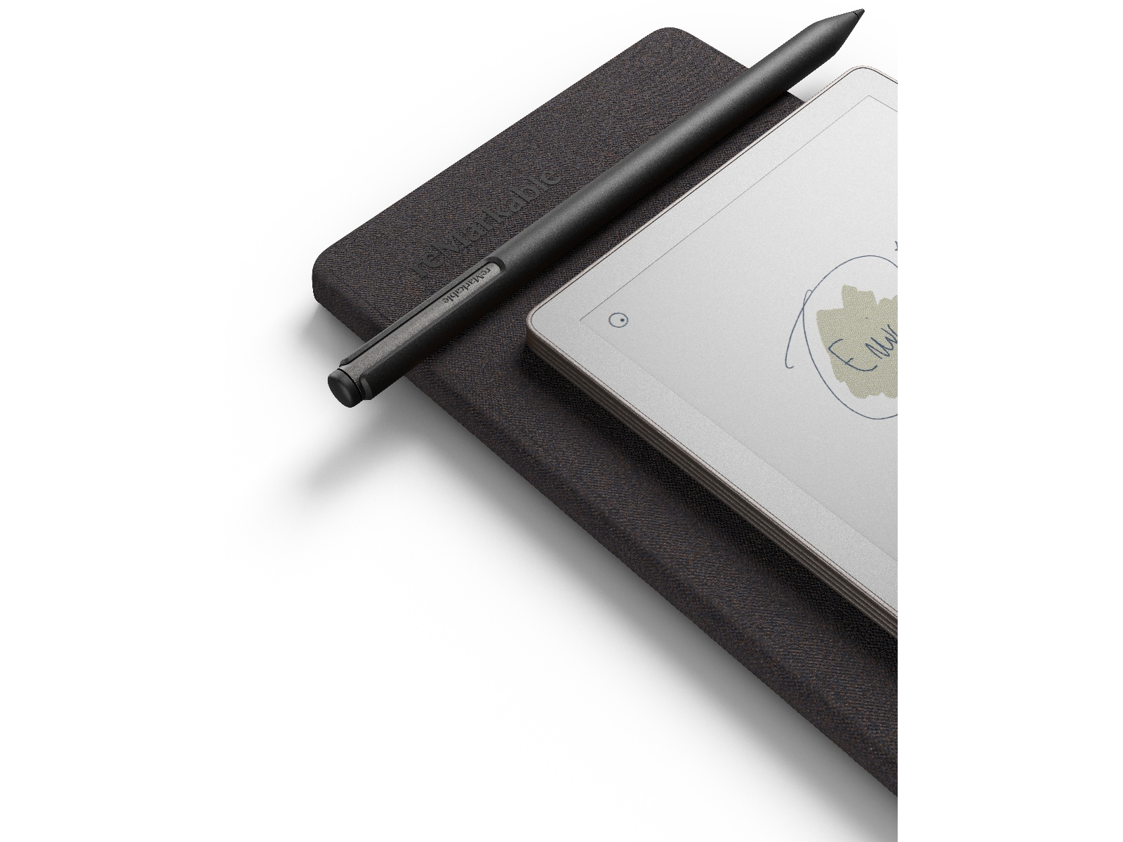 reMarkable Paper Pro Move 7.3" inkl. Marker Plus & Book Folio (basalt) Digitale notatblokker & tilbehør