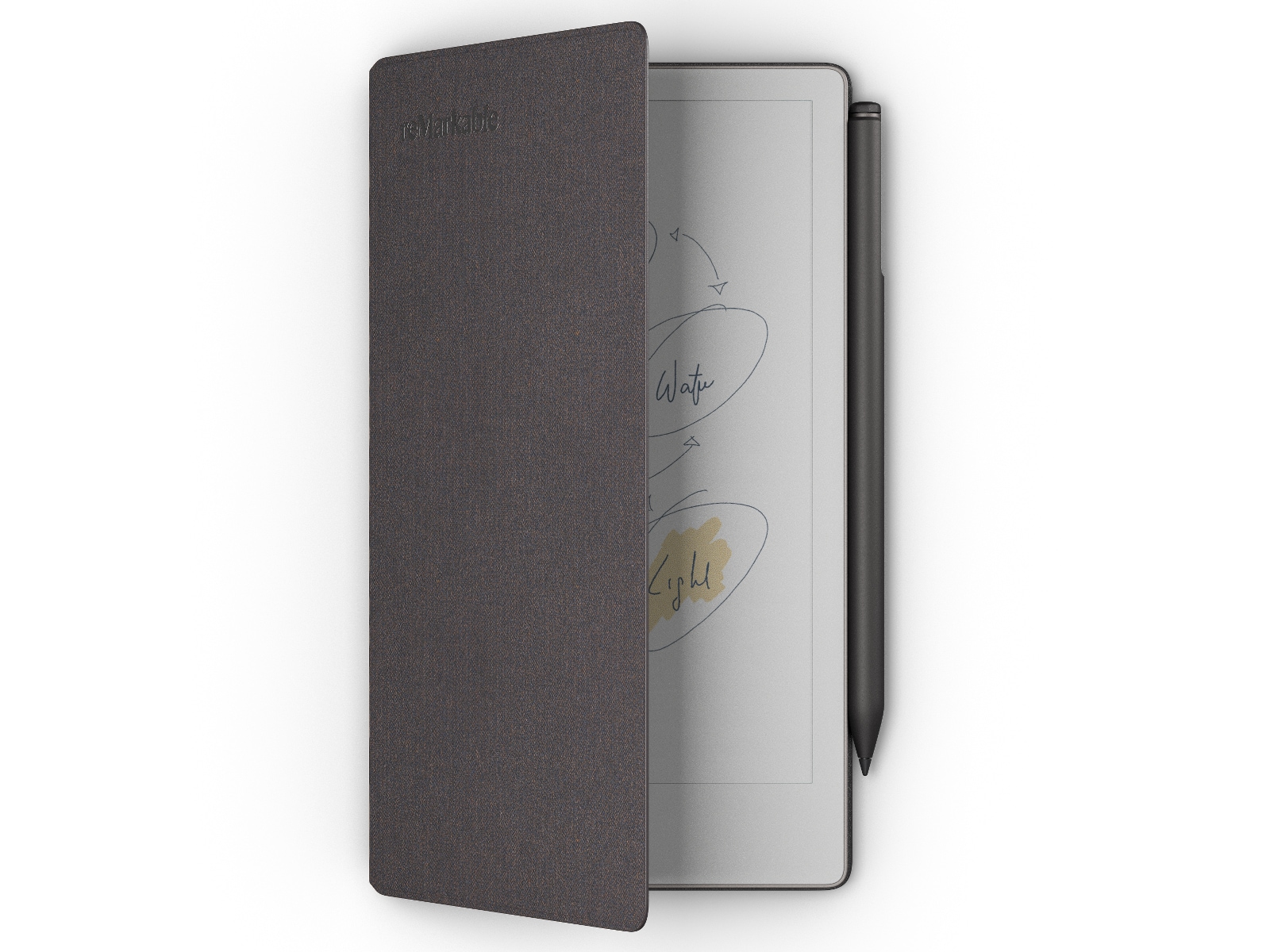 reMarkable Paper Pro Move 7.3" inkl. Marker Plus & Book Folio (basalt) Digitale notatblokker & tilbehør