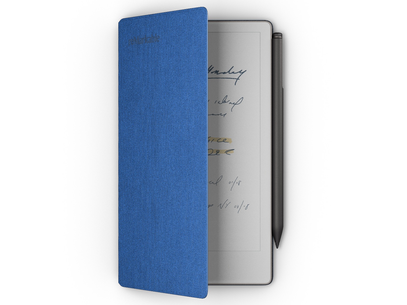 reMarkable Paper Pro Move Book Folio (kobolt) Digitale notatblokker & tilbehør