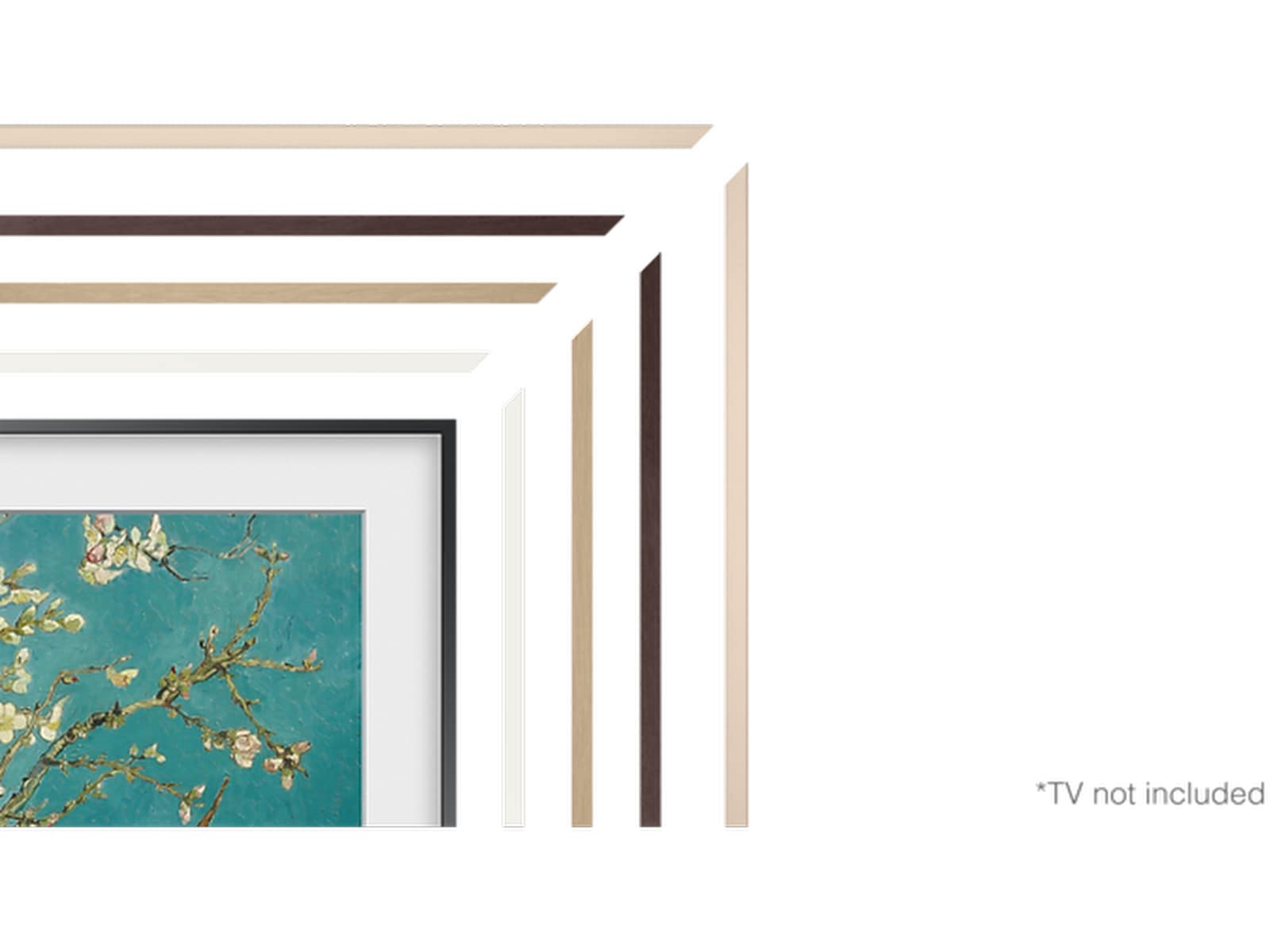 Samsung 50" ramme til The Frame (2021-2025, sand gold) -B-Grade Demo TV/projektor