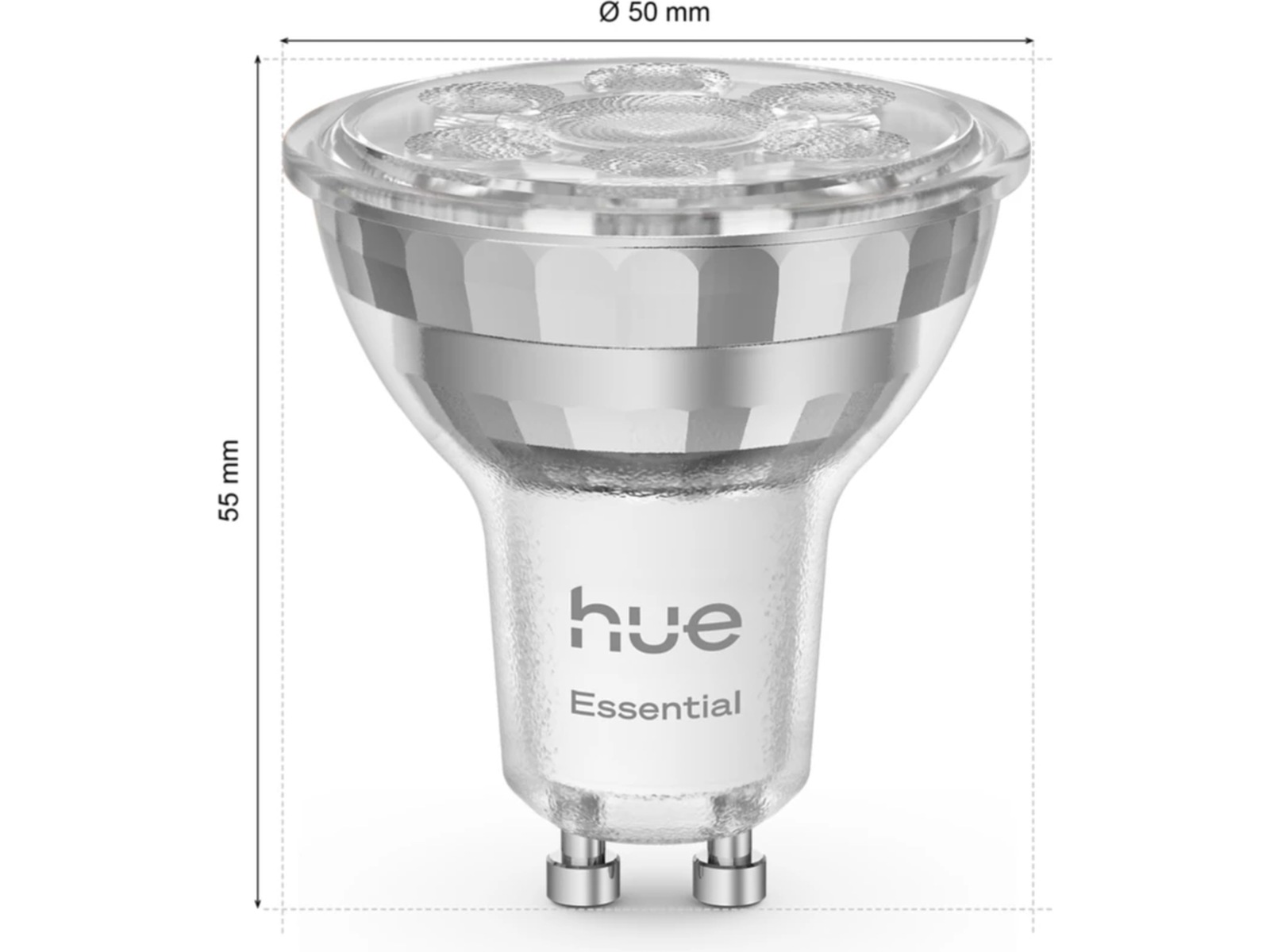 Philips Hue Essential WCA GU10 lyspære spot (3 pack) Lyspærer & LED-pærer