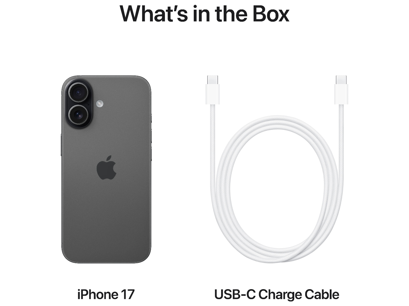 iPhone 17 256GB (sort) Mobiltelefoner