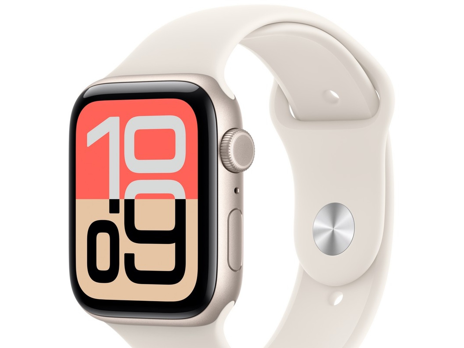 Apple Watch SE 3 44mm GPS + LTE Aluminium (stjerneskinn) Smartklokker