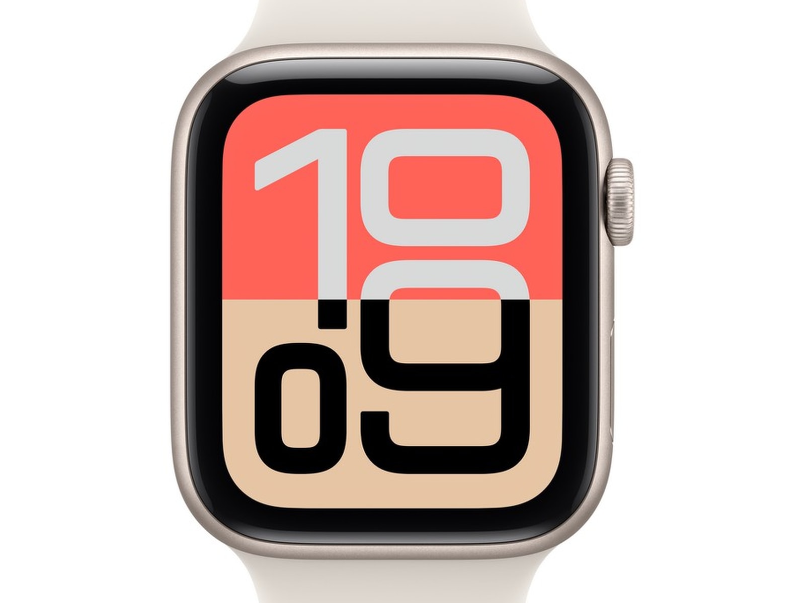 Apple Watch SE 3 44mm GPS + LTE Aluminium (stjerneskinn) Smartklokker