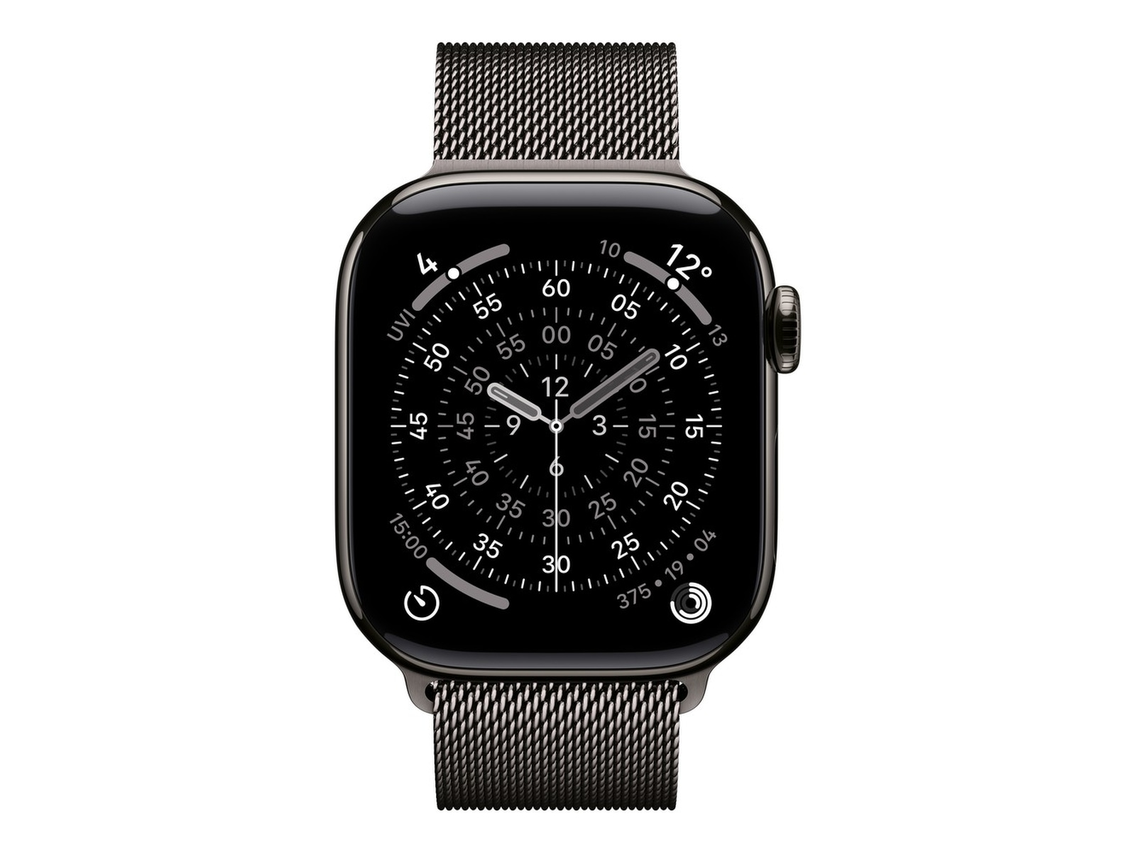 Apple Watch Series 11 GPS + LTE 42mm Titan (skifergrå) Smartklokker